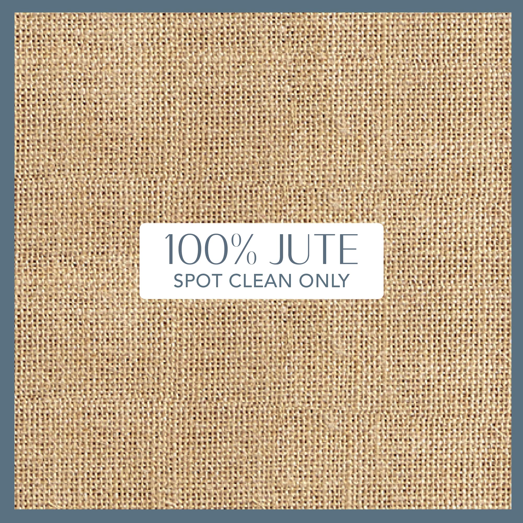 Elrene Home Fashions Farmhouse Living Sentiments Placemats, Burlap Placemats, Tan, Set Of 4