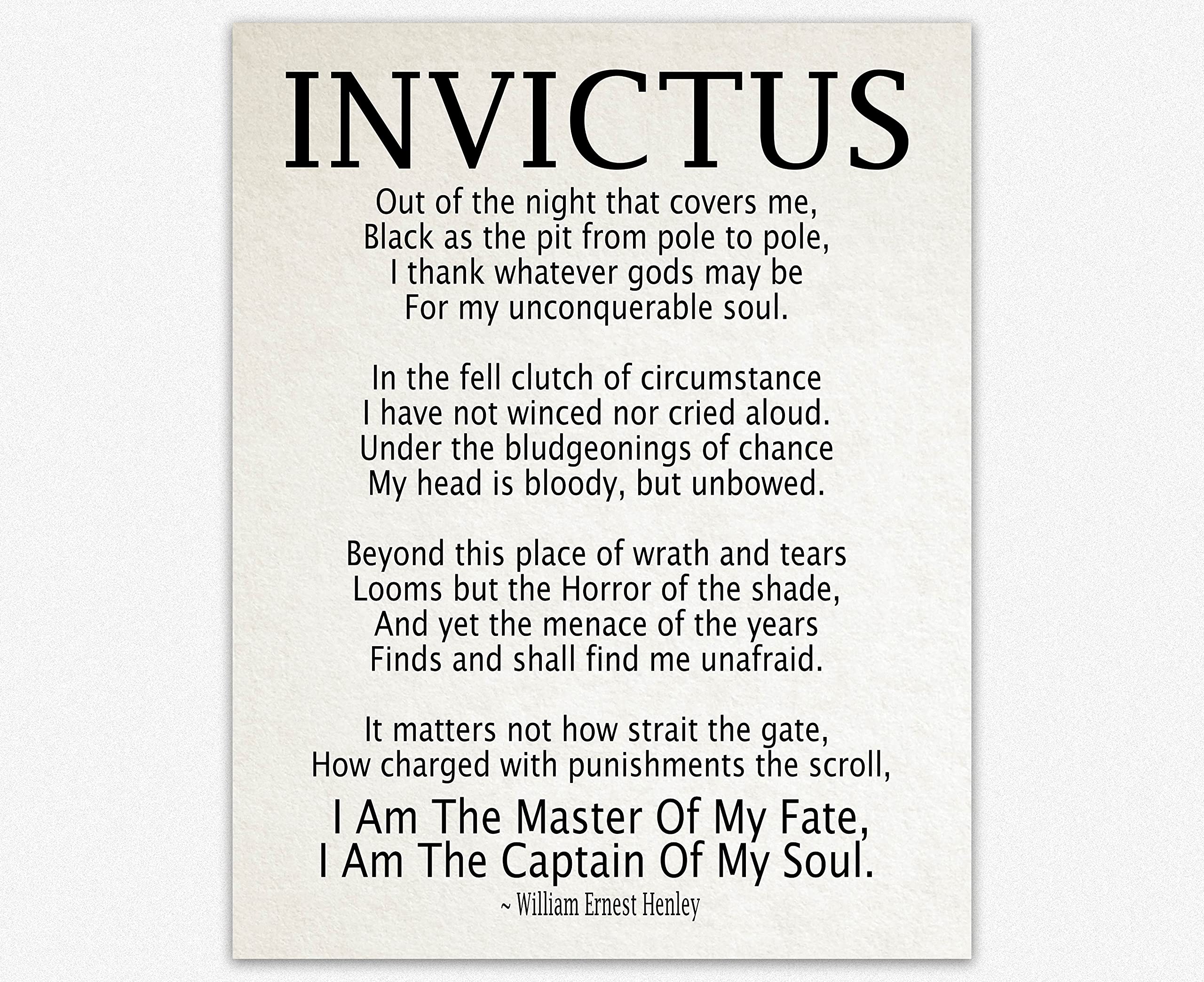 Wallbuddy If Poem Invictus Poem And Desiderata Inspirational Poems Set Of 3 (5 X 7, Vintage)