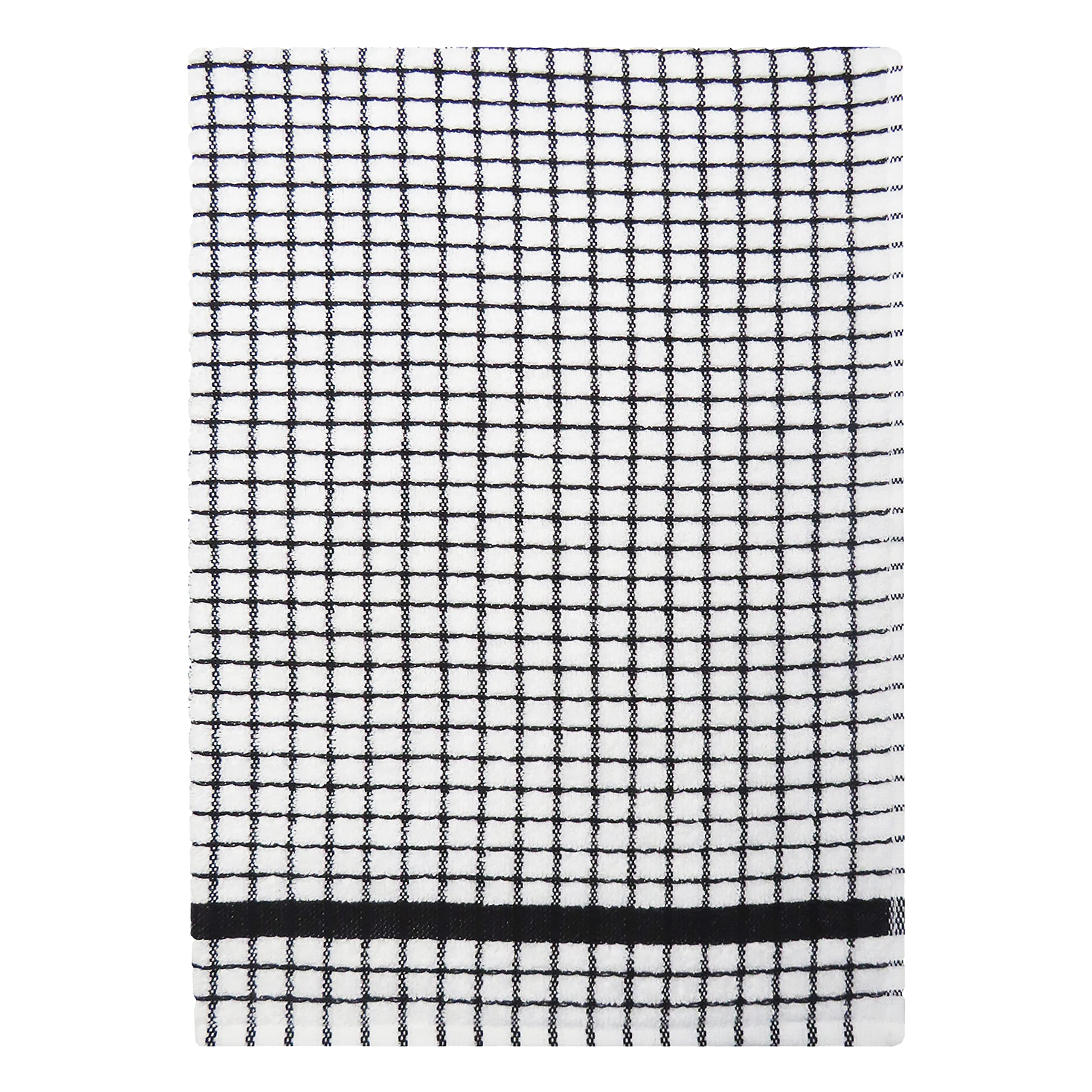Samuel Lamont Poli Dri 100% Cotton Dish Towel - Black