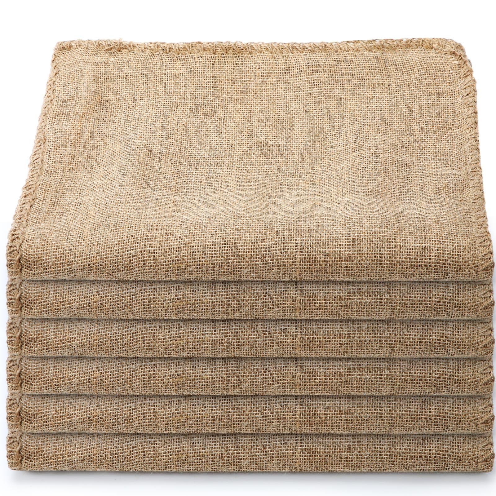 Windyun 12 Pack Potato Sack Race Bags Burlap Bags with Drawstring Natural Jute Reusable Root Vegetable Storage Gunny Sack for Fo