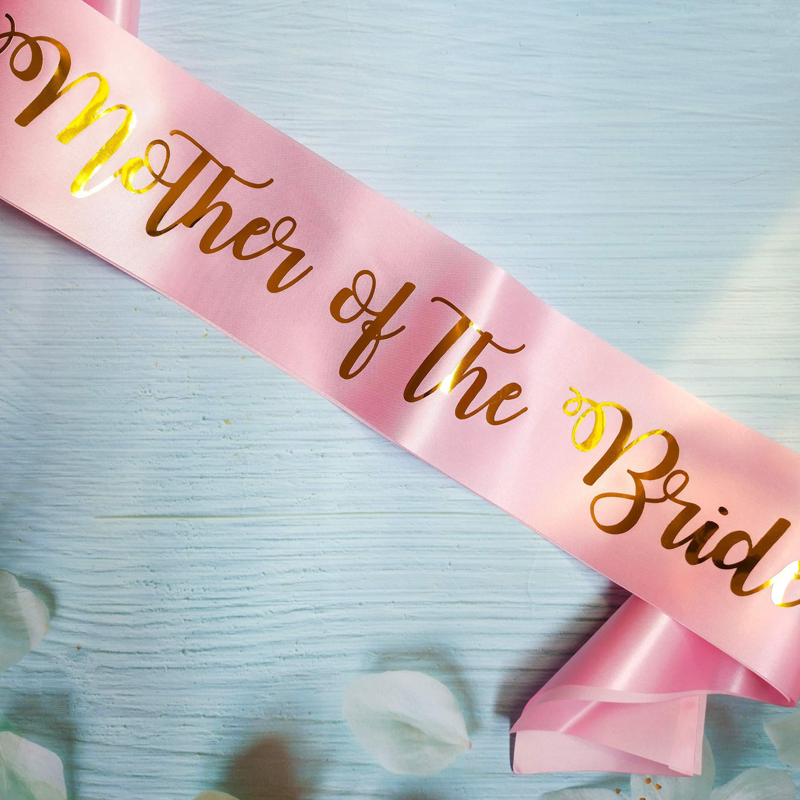 Magnusson'S Garden Mother Of The Bride Sash, Bachelorette Party Sash, Bridal Shower Decorations, Wedding Party Accessories For B