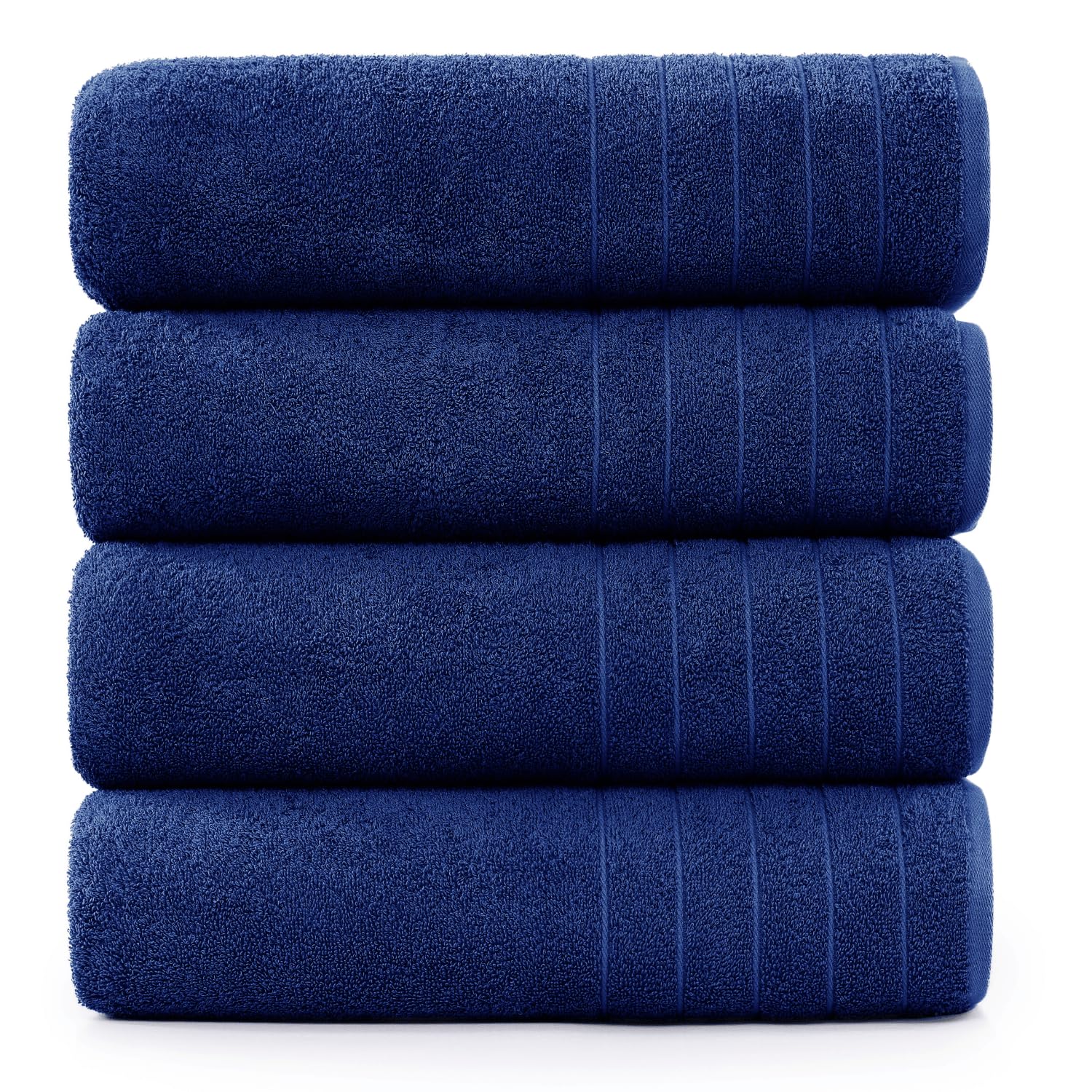 Casa Platino Oversized Bath Towels, 4 Pack Large Bath Towels Set(30''X 60''), Premium Hotel Towels, 100% Ring Spun Cotton Bath T