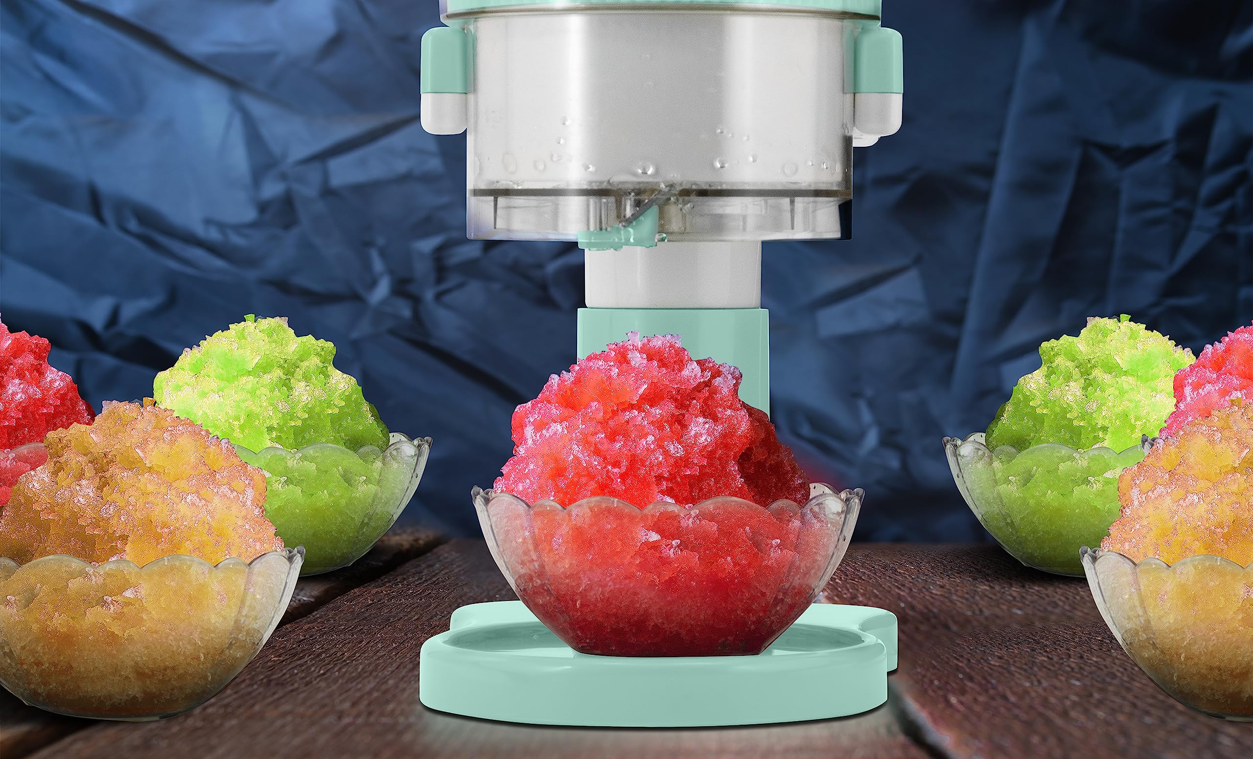 Snow Cone Machine And Shaved Ice Machine Ice Shaver, Mint