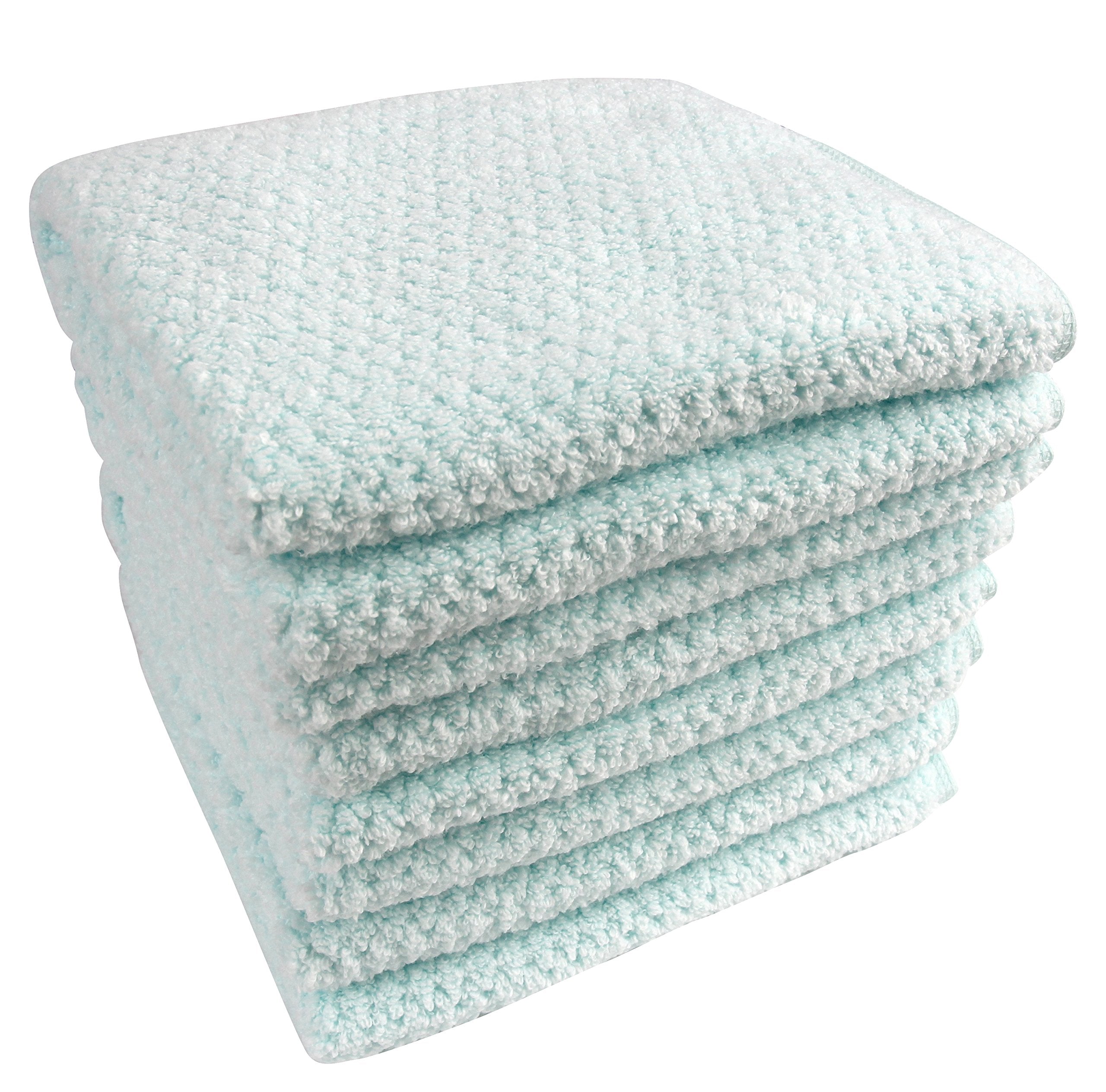Everplush Hand Towel Set  4 x (16 x 30 in)  Spearmint  4 Count