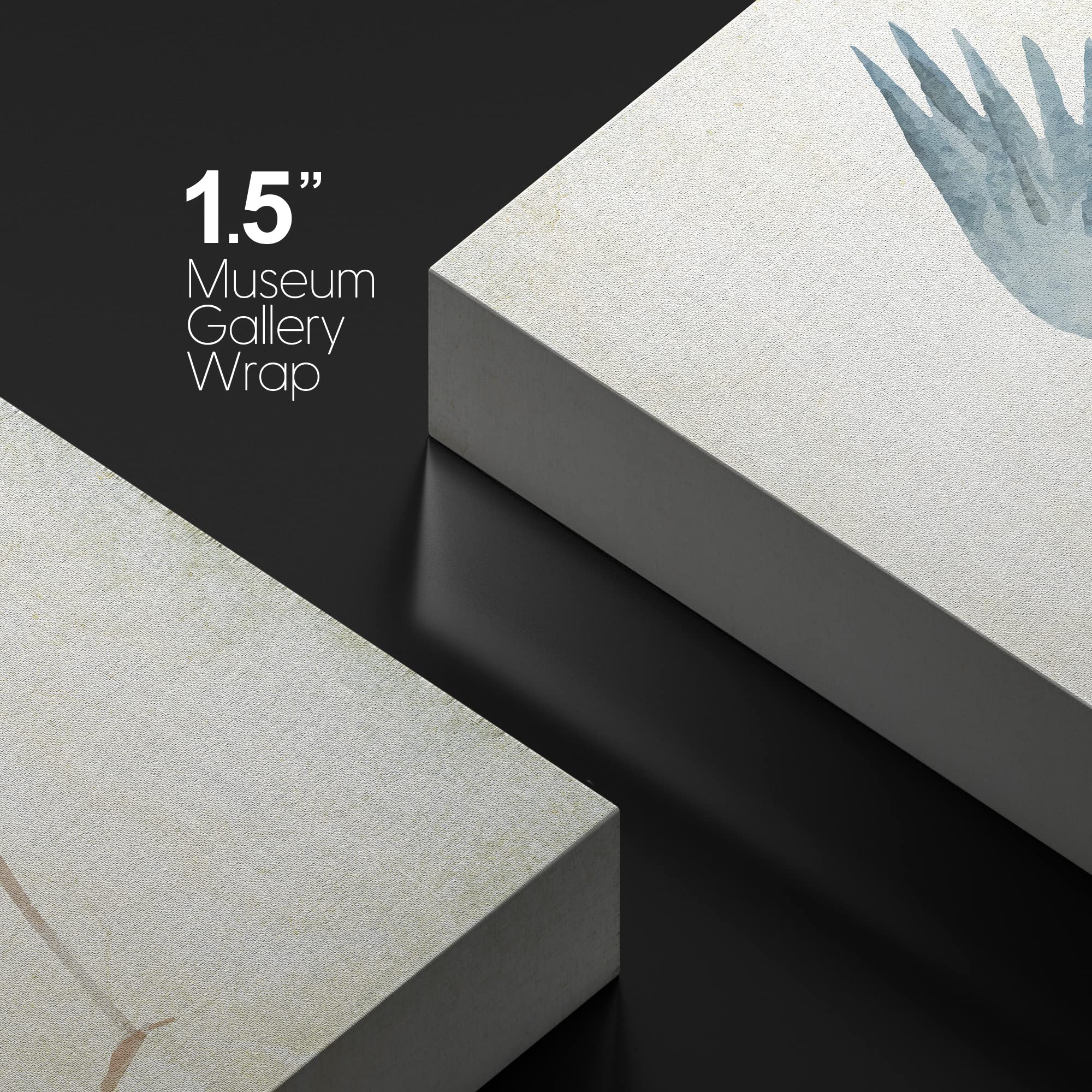 Wall26 - Canvas Wall Art - Heron Bird Spread The Wings - Wild Animal - Gallery Wrap Modern Home Art | Ready To Hang - 16X24 Inch