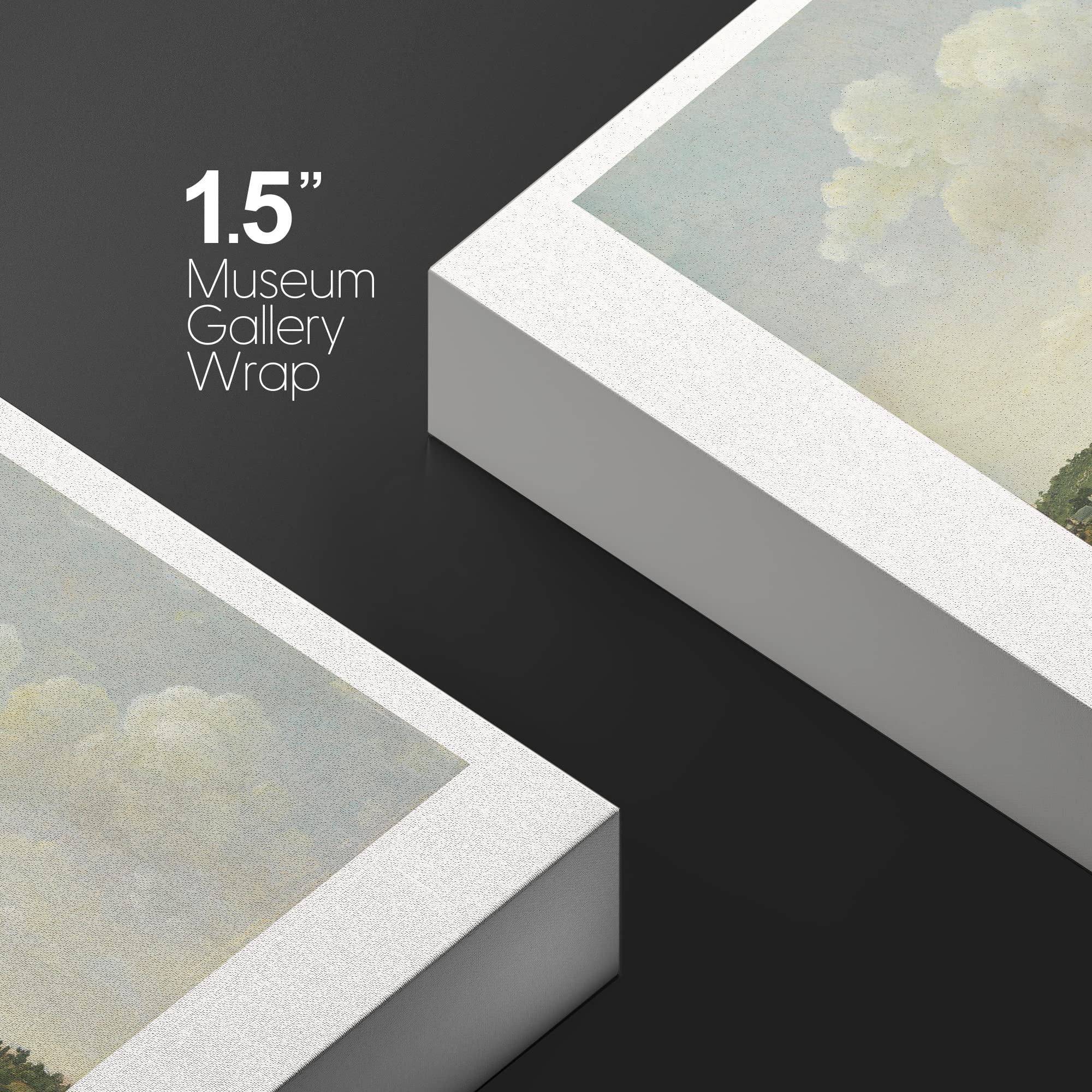 Wall26 Canvas Print Wall Art View Of Chatenay France By Michallon Etna Historic Classical Illustrations Fine Art Decorative Vint