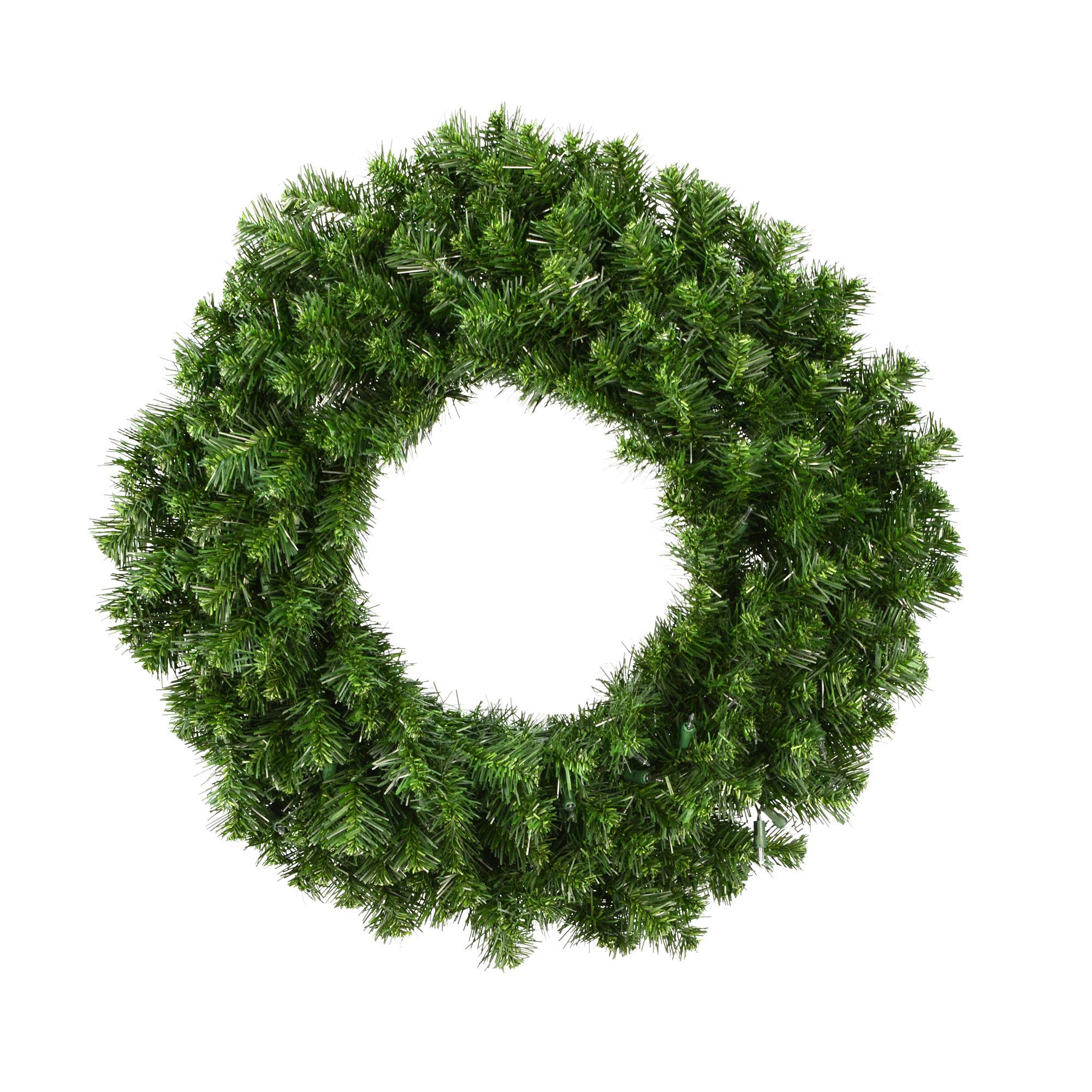 Vickerman 20 Douglas Fir Artificial Christmas Wreath, Unlit - Faux Fir Christmas Wreath - Seasonal Indoor Home Decor