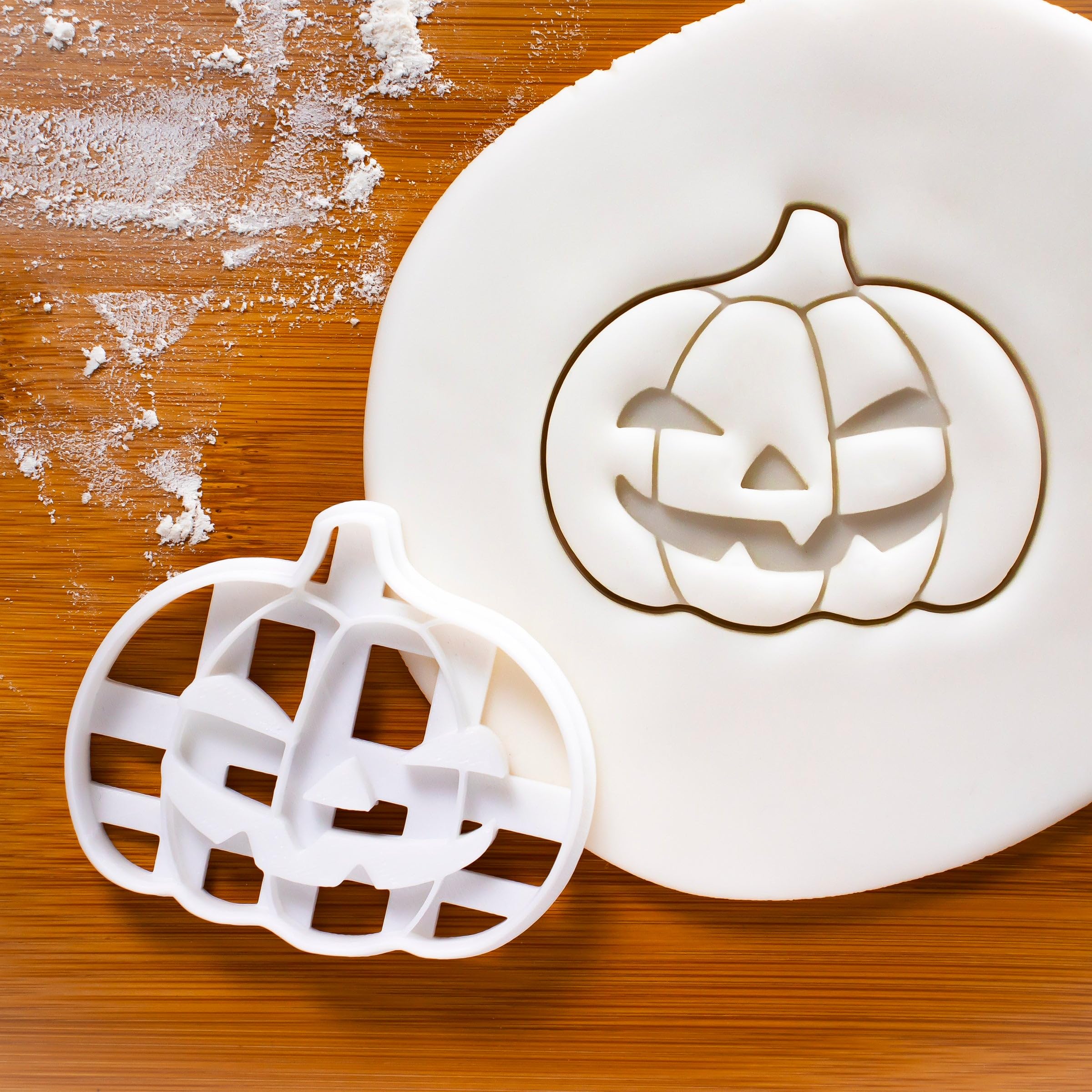 Jack O Lantern Pumpkin Cookie Cutter, 1 Piece - Bakerlogy