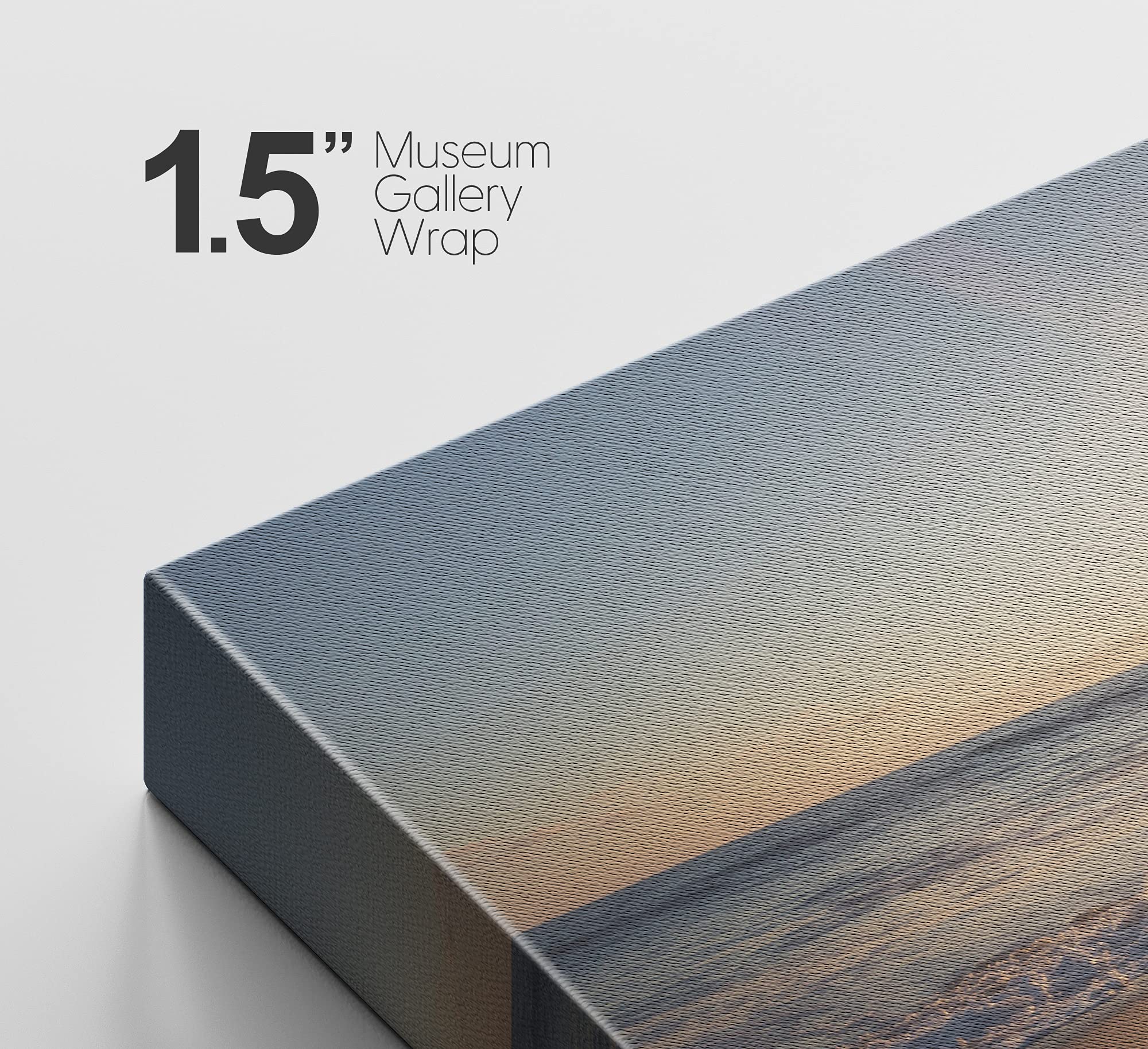 Signford Canvas Print Wall Art Sunlight Beach Horizon At Golden Hour Nature Wilderness Photography Realism Nautical Scenic Relax