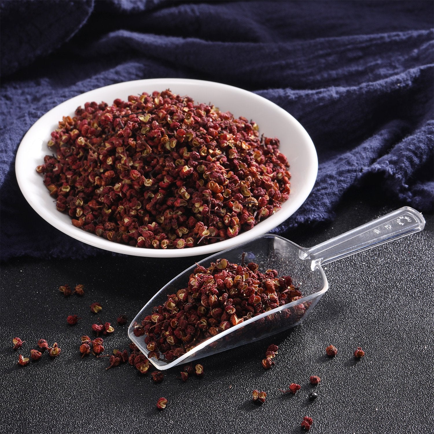 8 Pcs Hestya Multi Purpose Clear Scoops Plastic Candy Scoops For Candy Buffet Ice Scoop Protein Powders, Ice Cream, Coffee, Tea