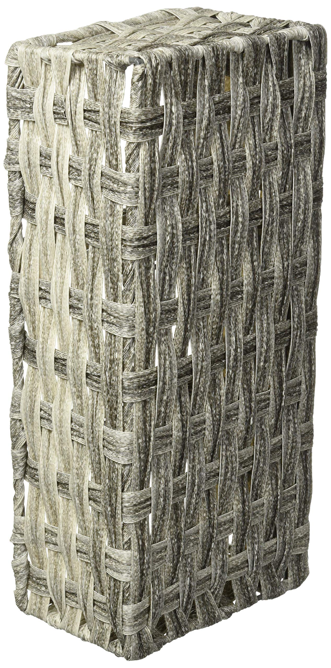 Whitmor Split Rattique Tank Topper Gray Wash