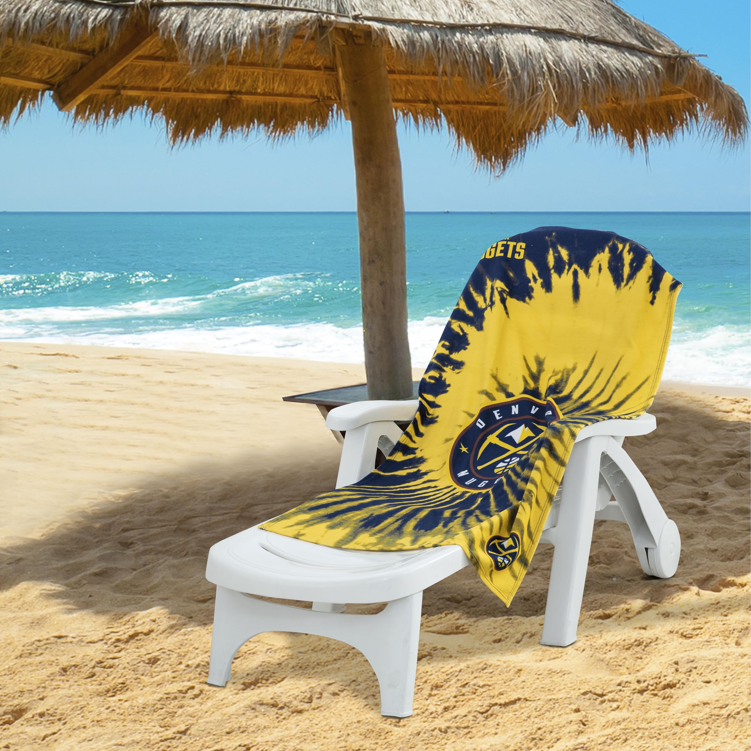 Northwest Nba Denver Nuggets Beach Towel 30'' X 60'', Psychedelic