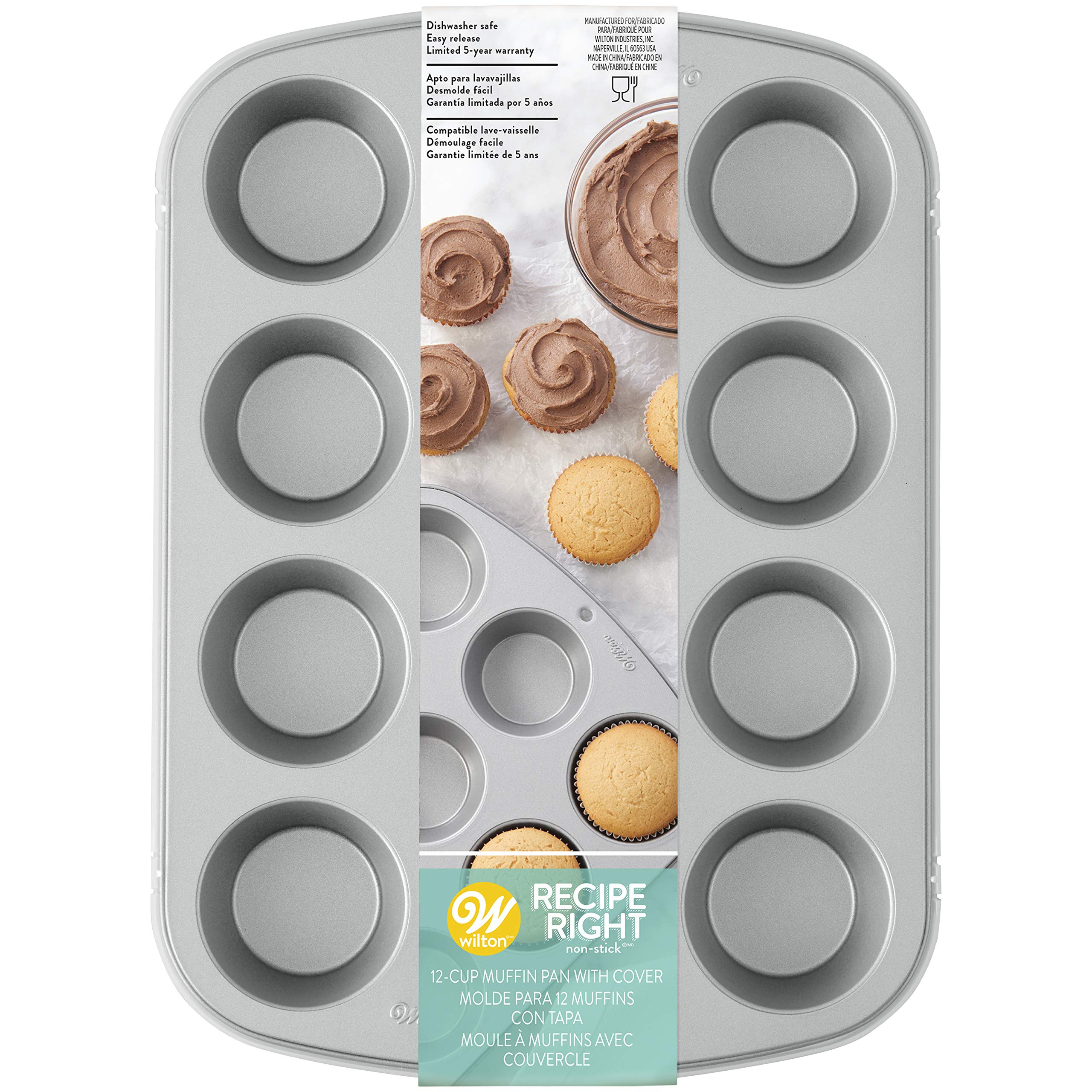 Wilton Recipe Right Covered Muffin Pan