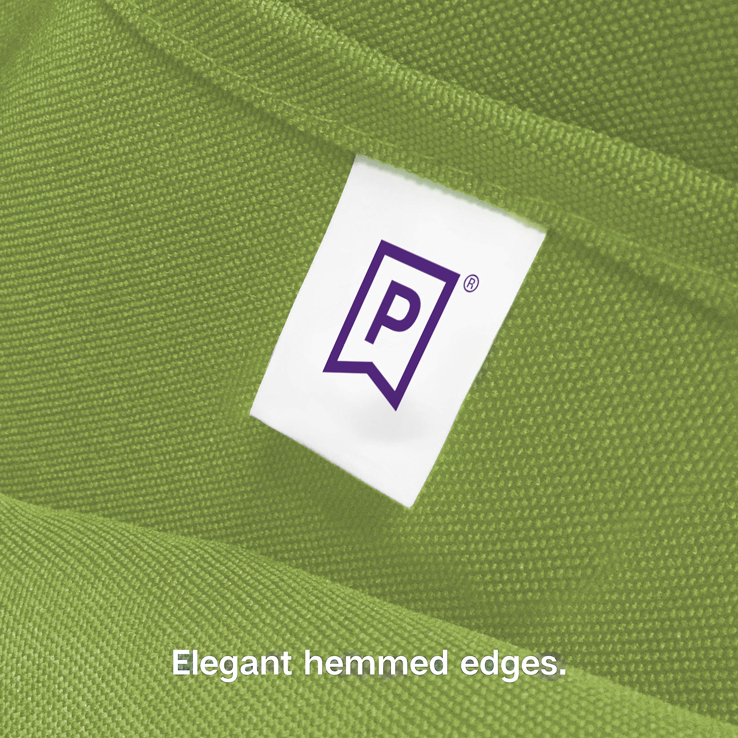 Gee Di Moda Round Tablecloth - 70 Inch Apple Green Round Table Cloth For 24 To 48 Inch Round Tables - Heavy Duty Washable Fabric