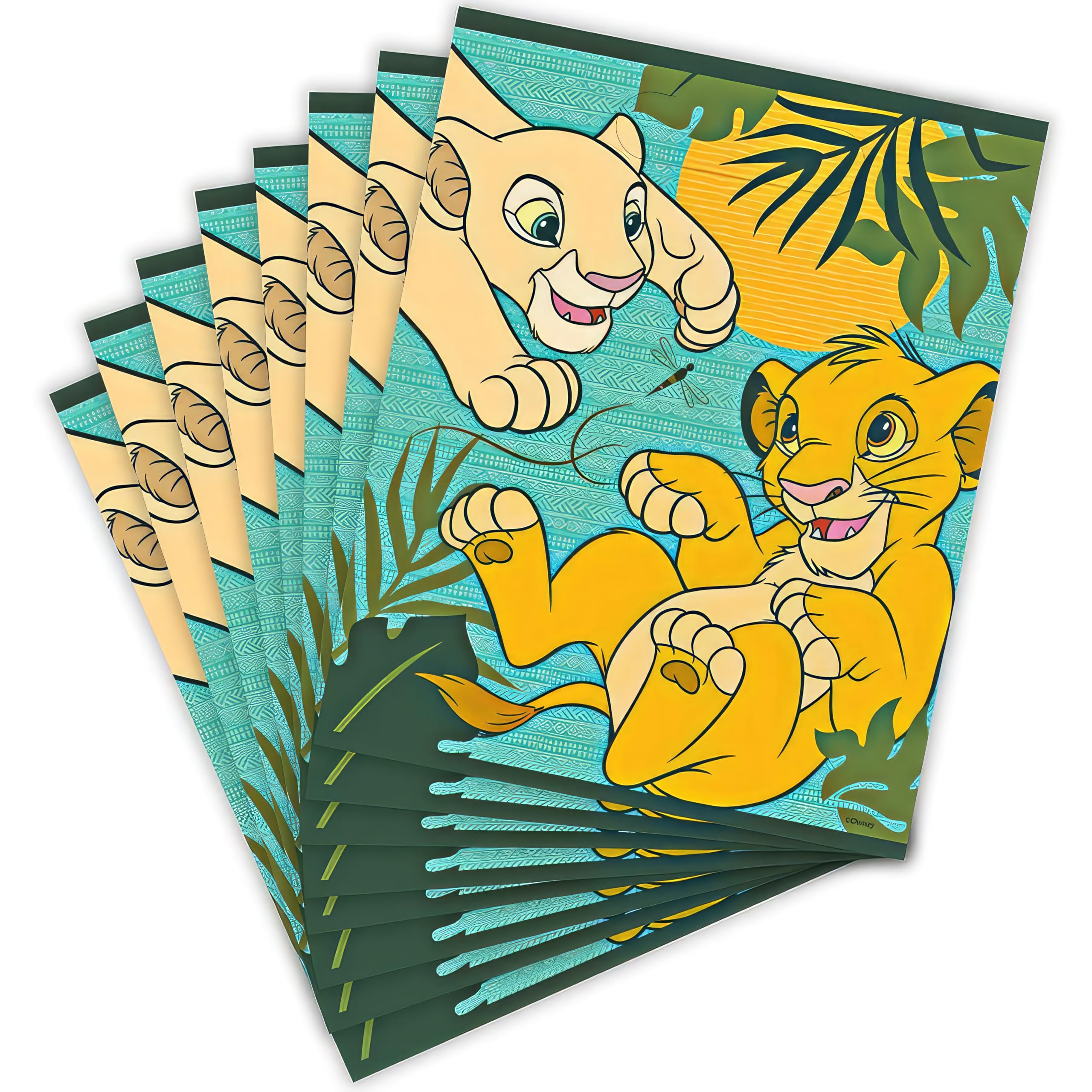 Disney Lion King Party Loot Bags | 9 x 7.5 | 8 Pcs