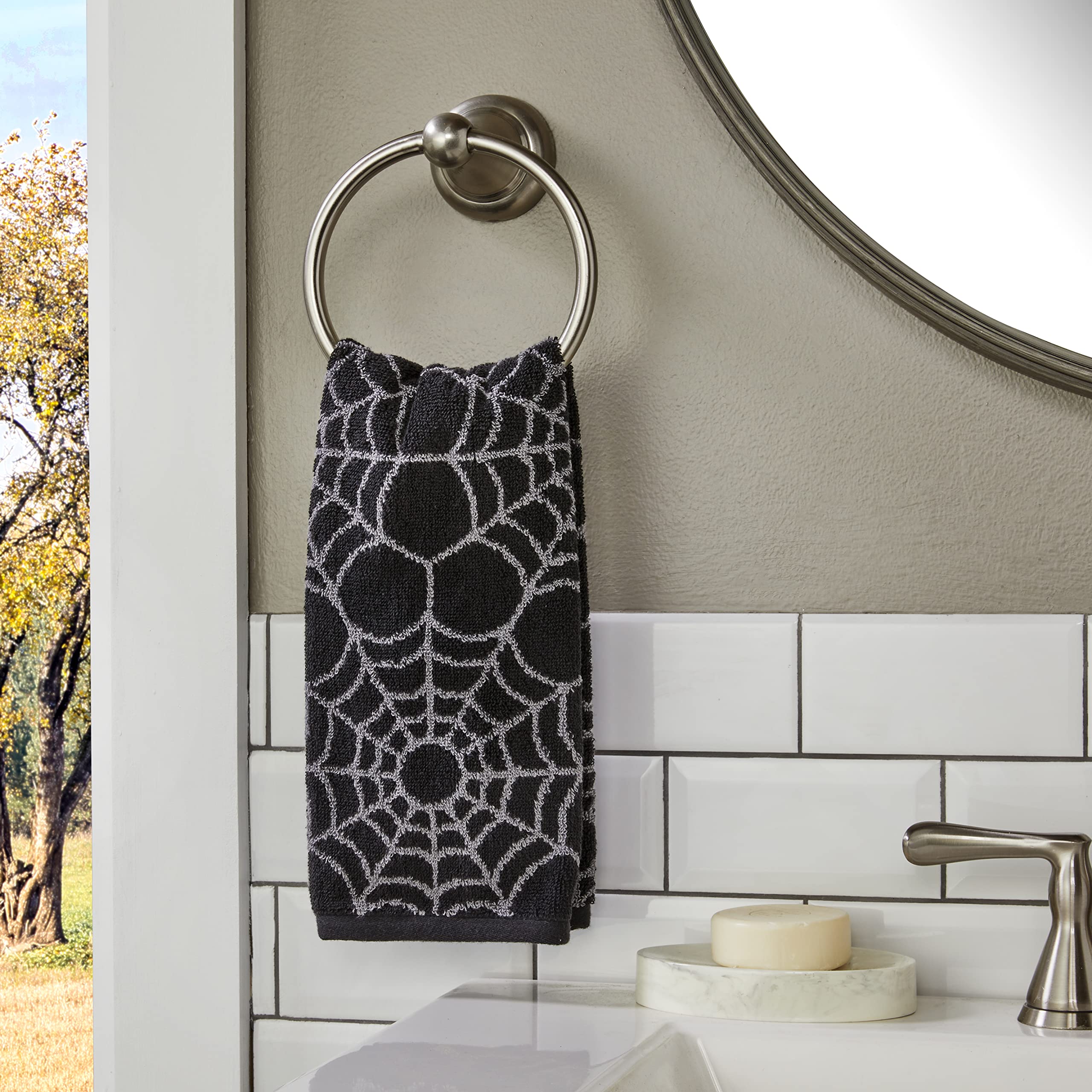 SKL Home Seasonal Jacquard Hand Towel Gift Set  6 Count  Multicolored