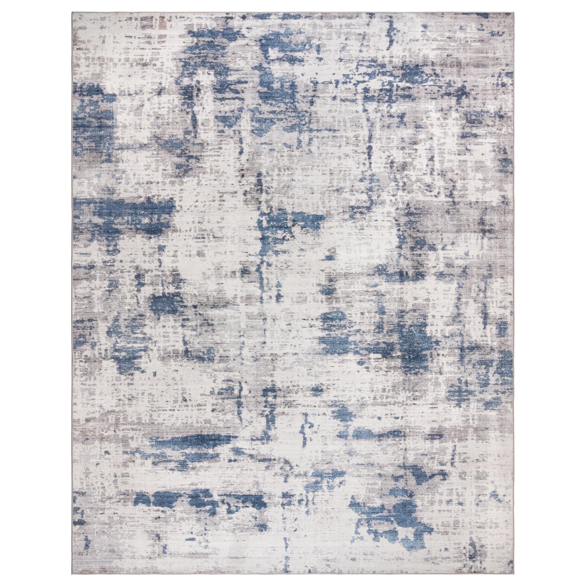 Gertmenian Printed Indoor Boho Area Rug - Non Slip, Ultra Thin, Super Strong, Printed Rug - Home D  cor for Entryway, Bedroom, L