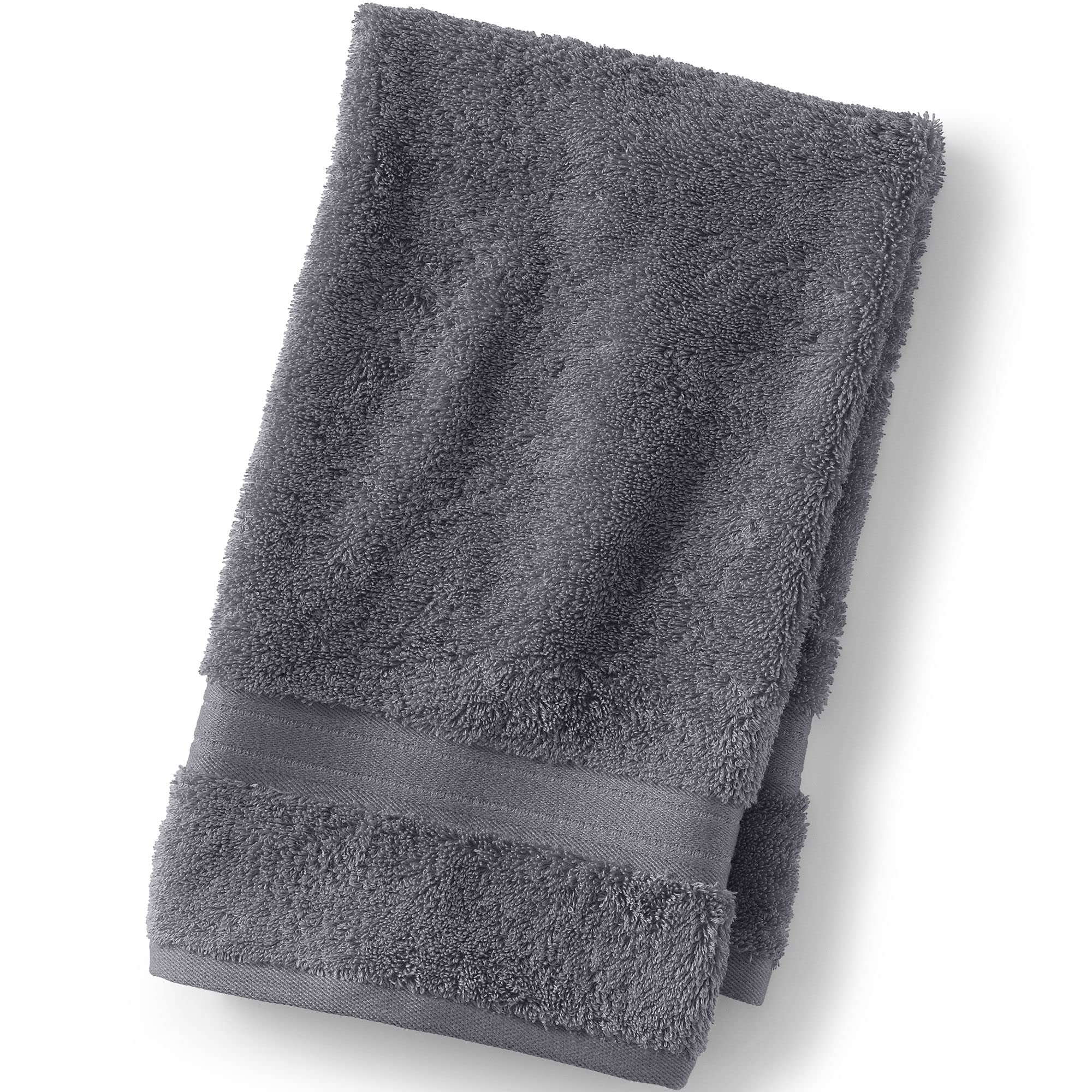 Lands' End Supima Towel Rich Steel 19'' X 30''