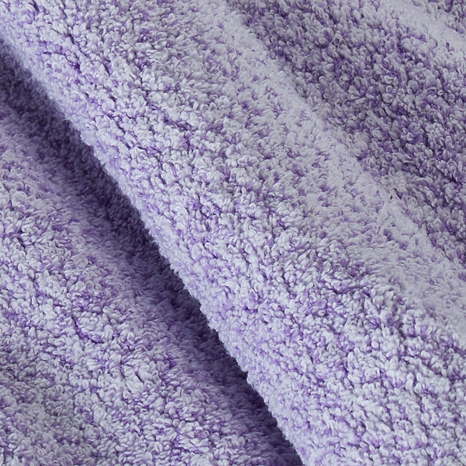 Everplush Diamond Jacquard Bath Towel Set  2 Pack  Lavender