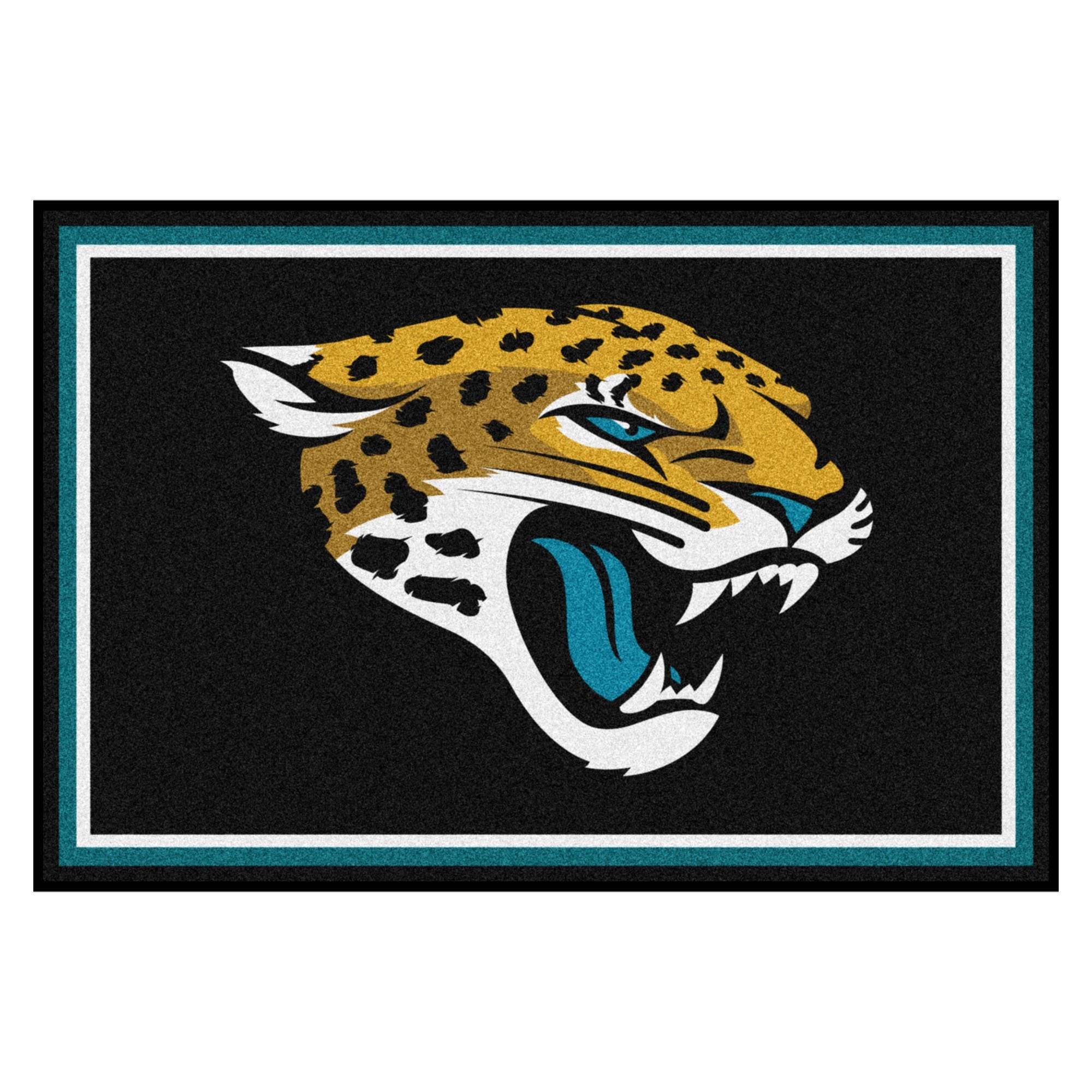 Fanmats 06584 Nfl - Jacksonville Jaguars 5 X 8 Rug