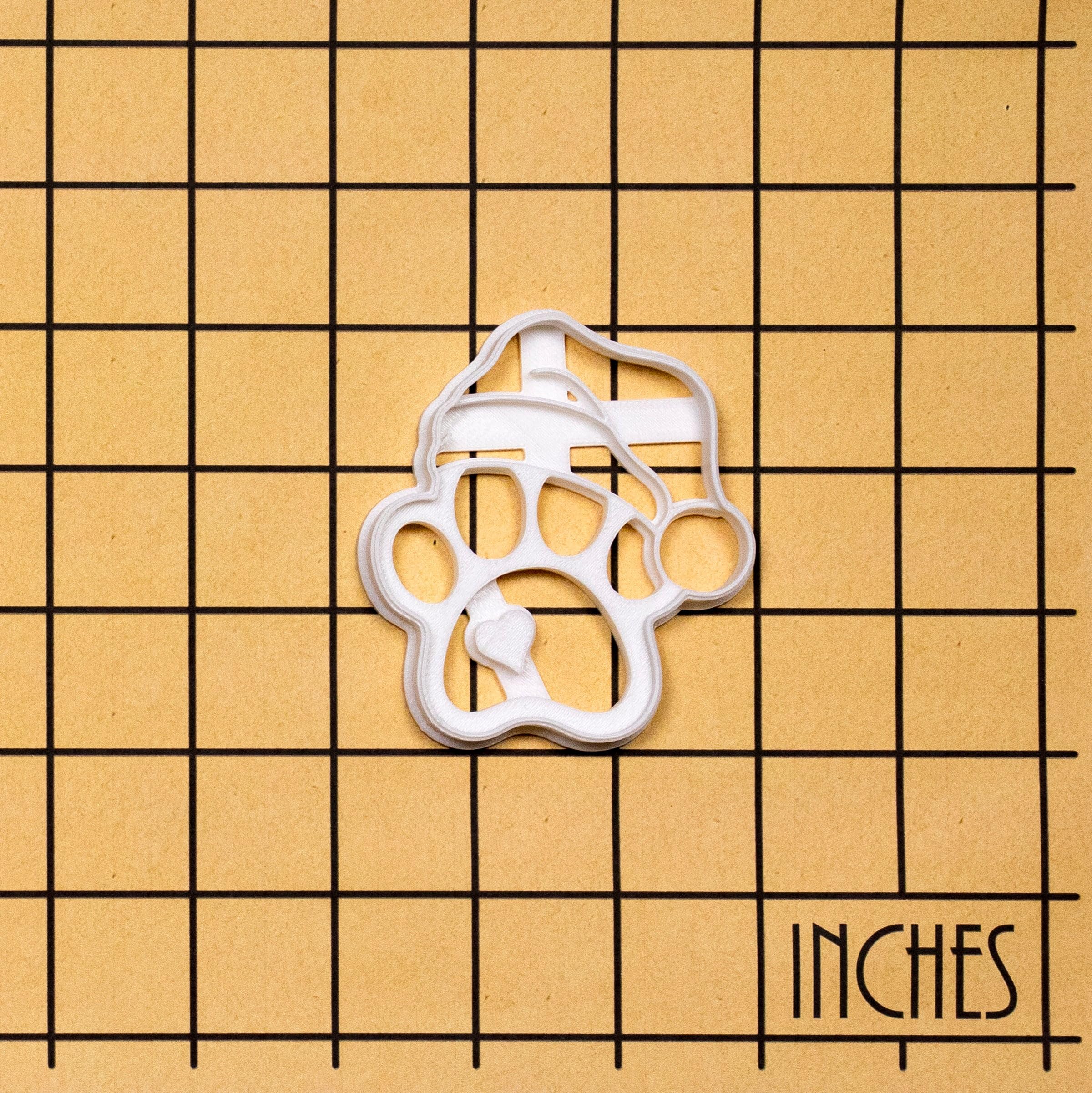 Cute Santa Paw Cookie Cutter, 1 Piece - Bakerlogy