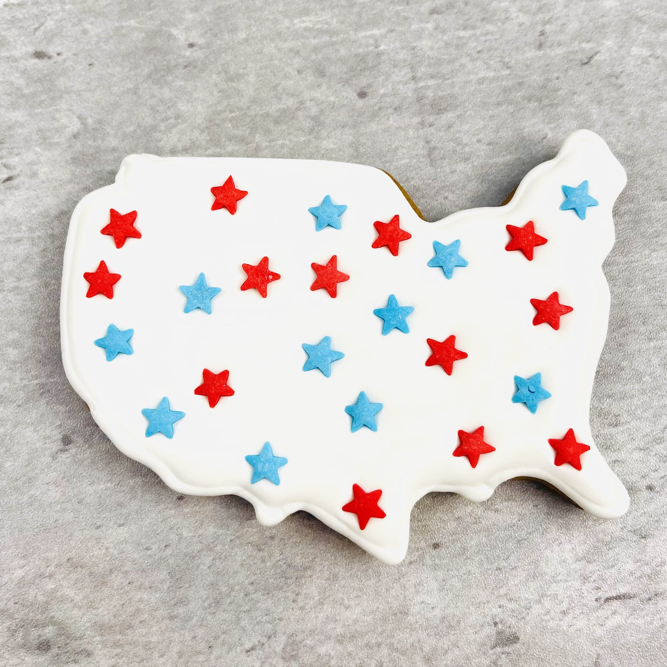 Usa Map Cookie Cutter 4'' Made In Usa By Ann Clark