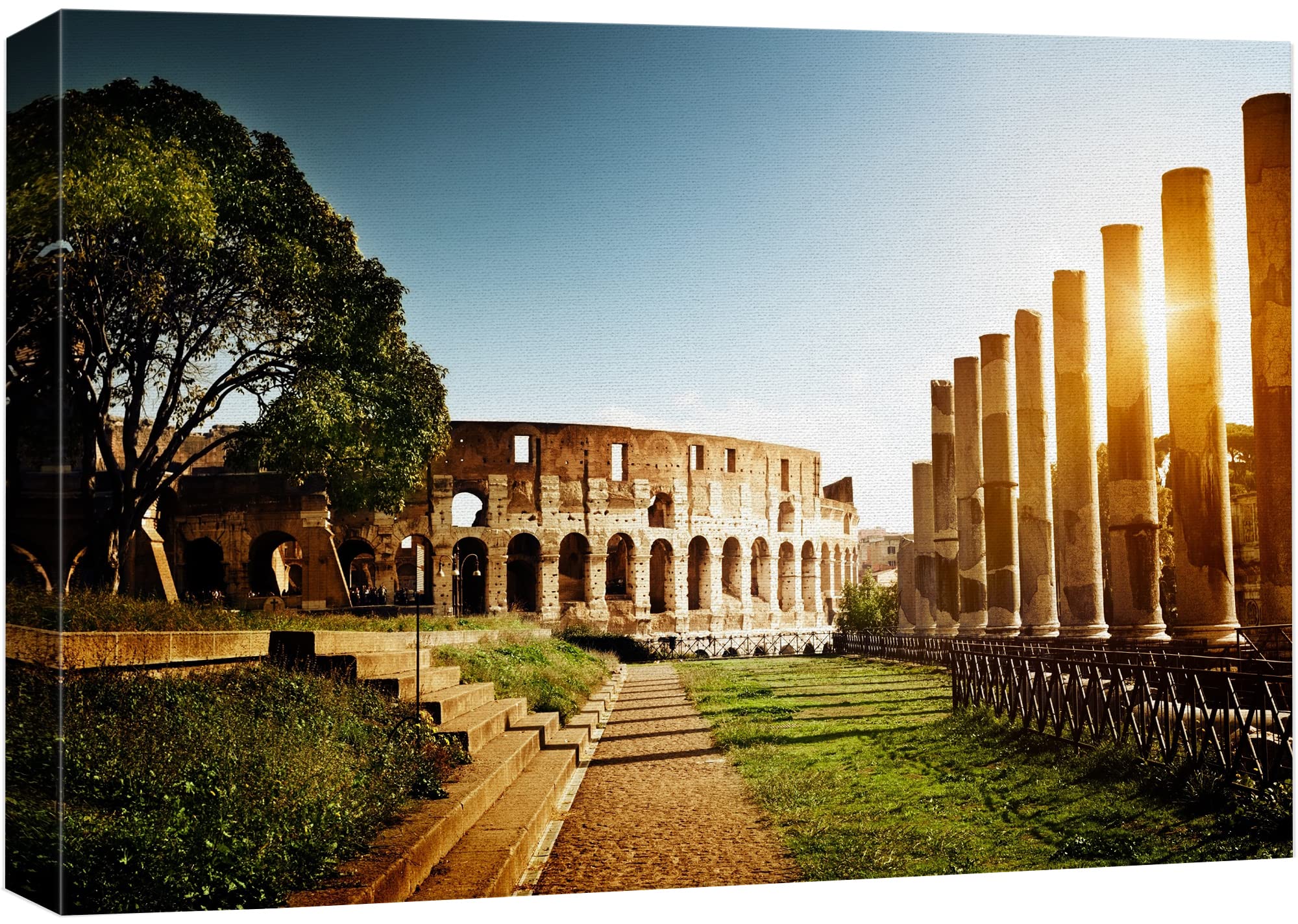Canvas Prints Wall Art - Colosseum In Rome, Italy - 16'' X 24''