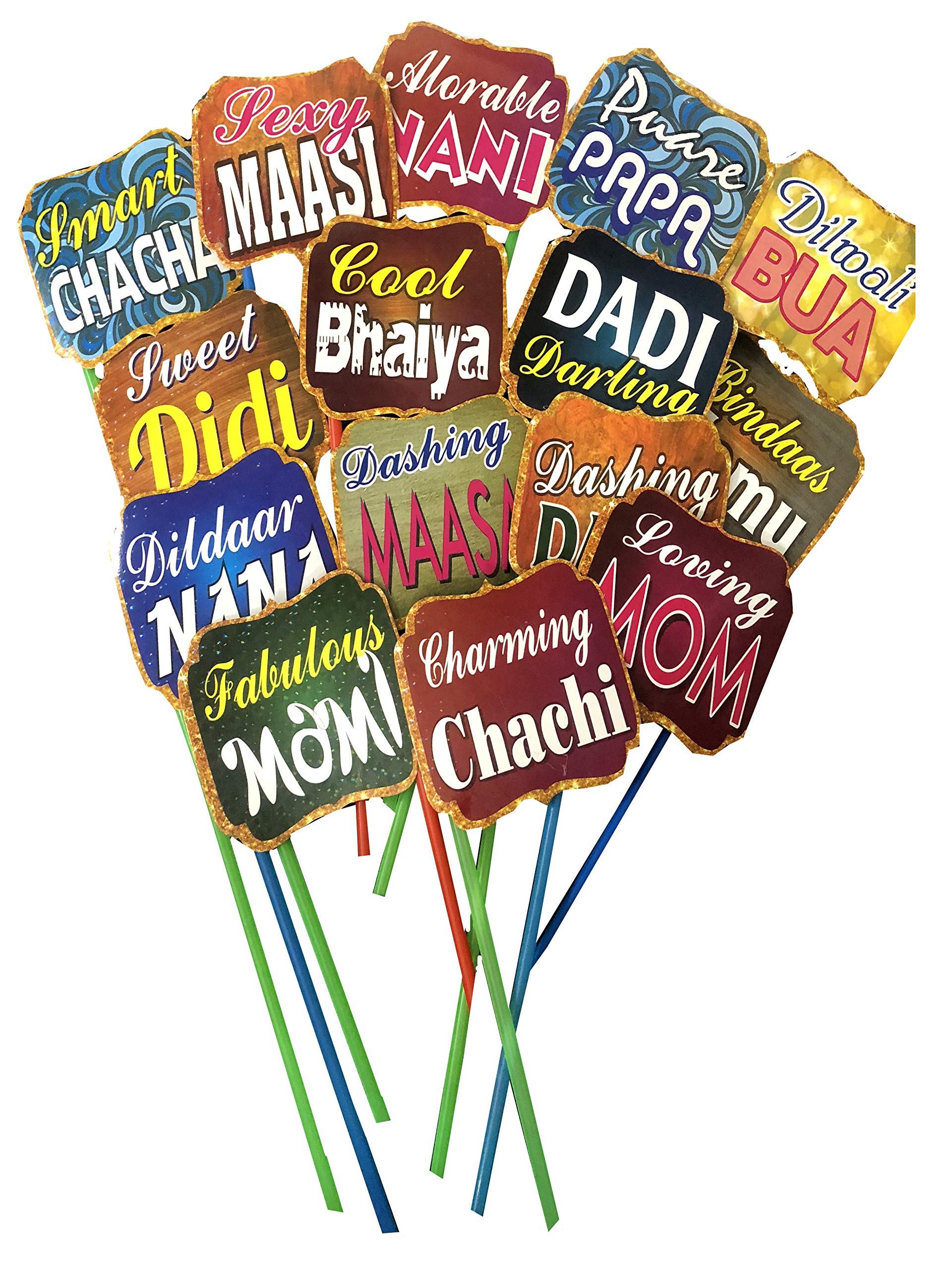 Birthday Photo Booth Props,Birthday Party Props for Kids/Happy Birthday Party Supplies/Birthday Decoration/Birthday Photo Booth(