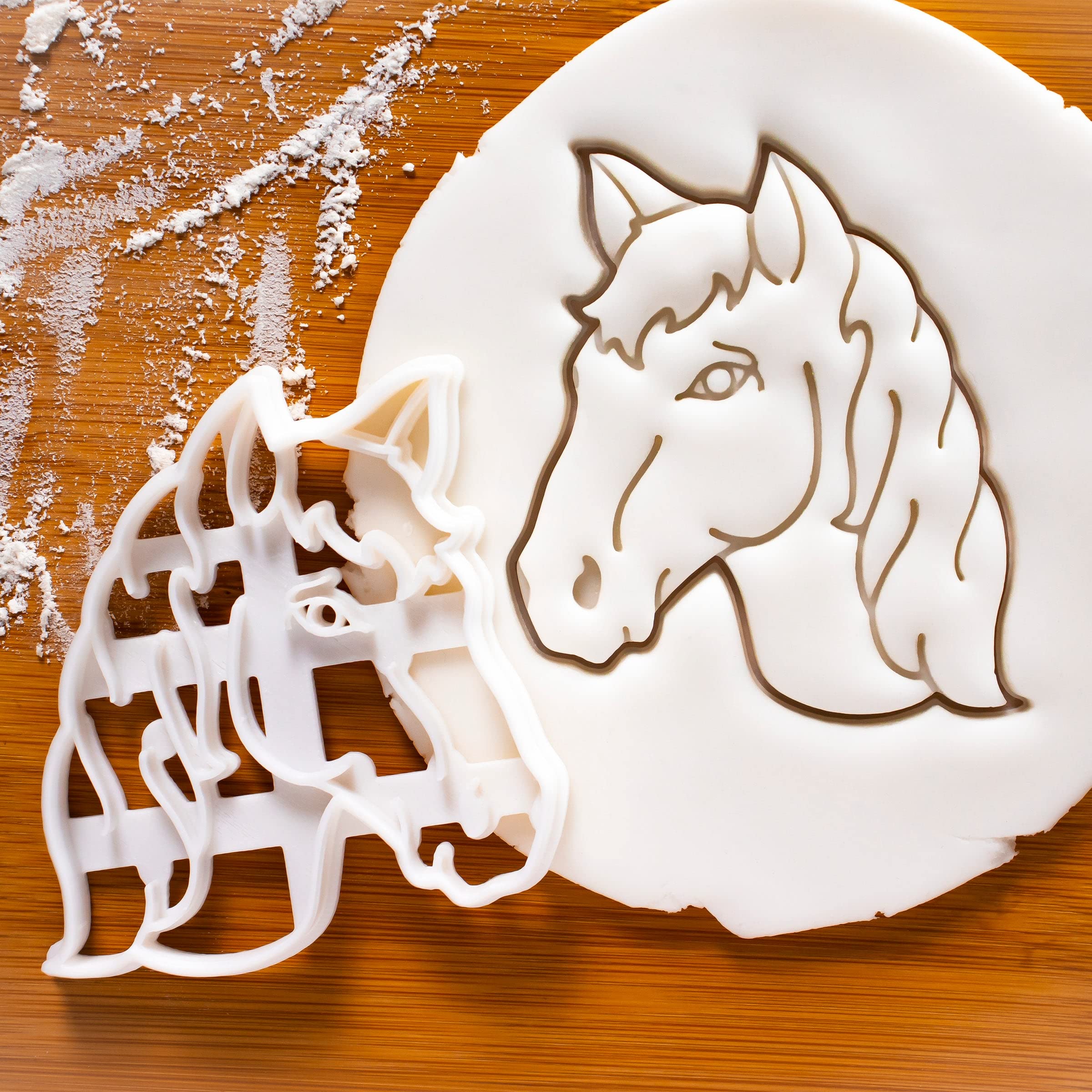 Horse Head Cookie Cutter, 1 Piece - Bakerlogy