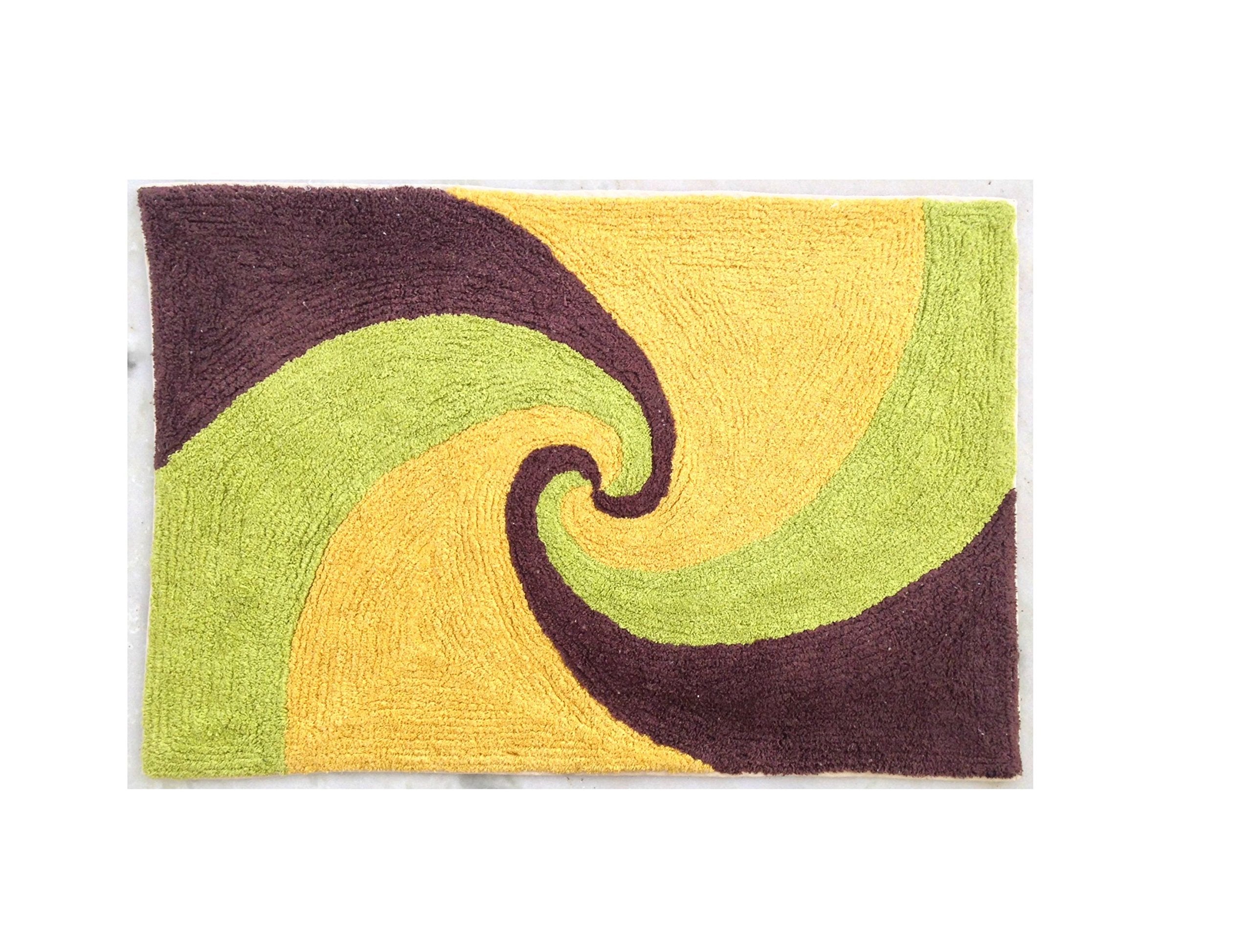 MODERN HOMES Designer Cotton Bath Mat