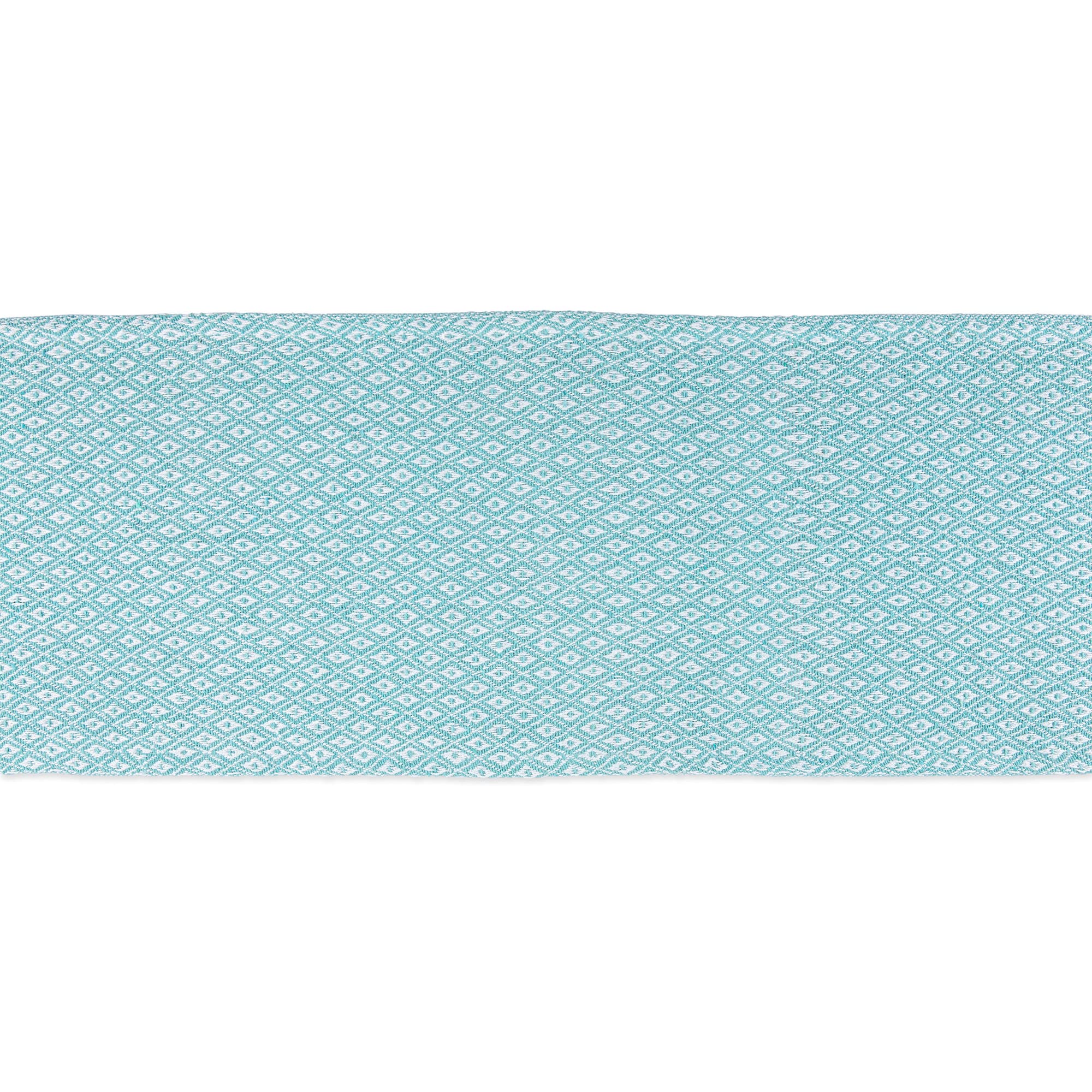 AQUA MINI DIAMOND TABLE RUNNER 15x108