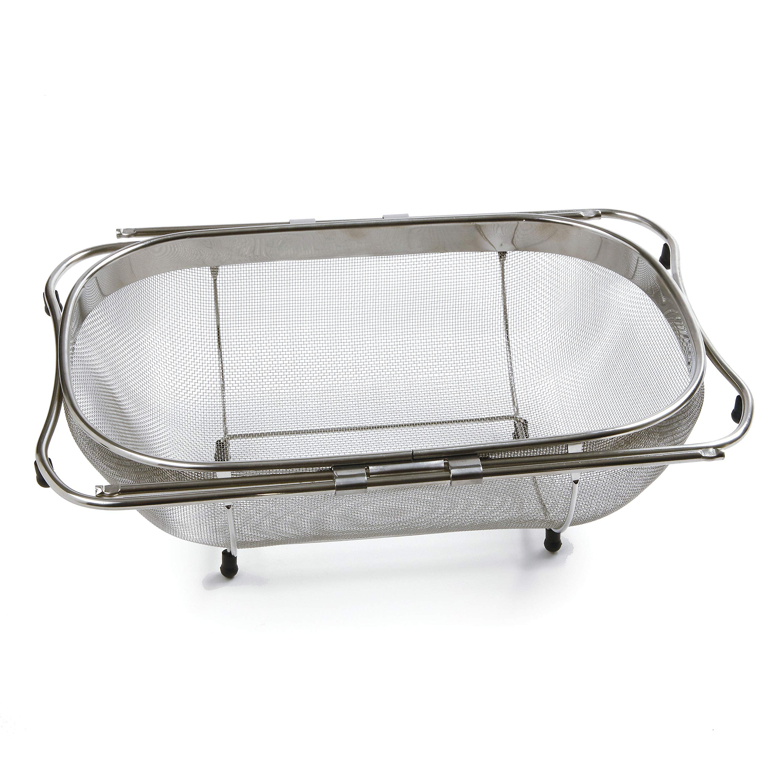 Norpro Sink Colander With Base Frame, 3.5In/34Cm X 9In/23Cm And Expands Up To 22In/55Cm, As Shown