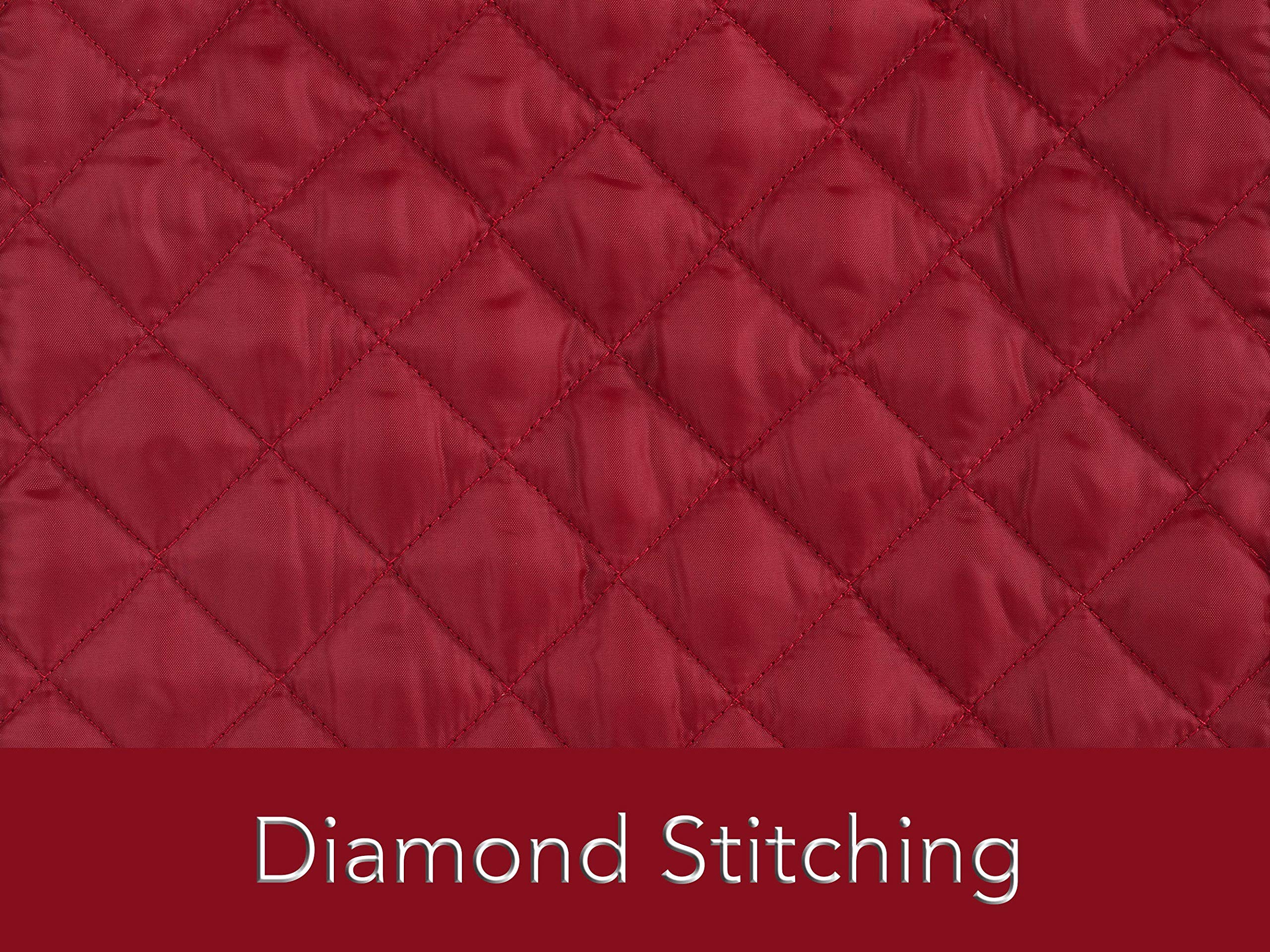 Covermates Keepsakes - Slow Cooker Cover - Dust Protection - Stain Resistant - Washable - Appliance Cover, Red