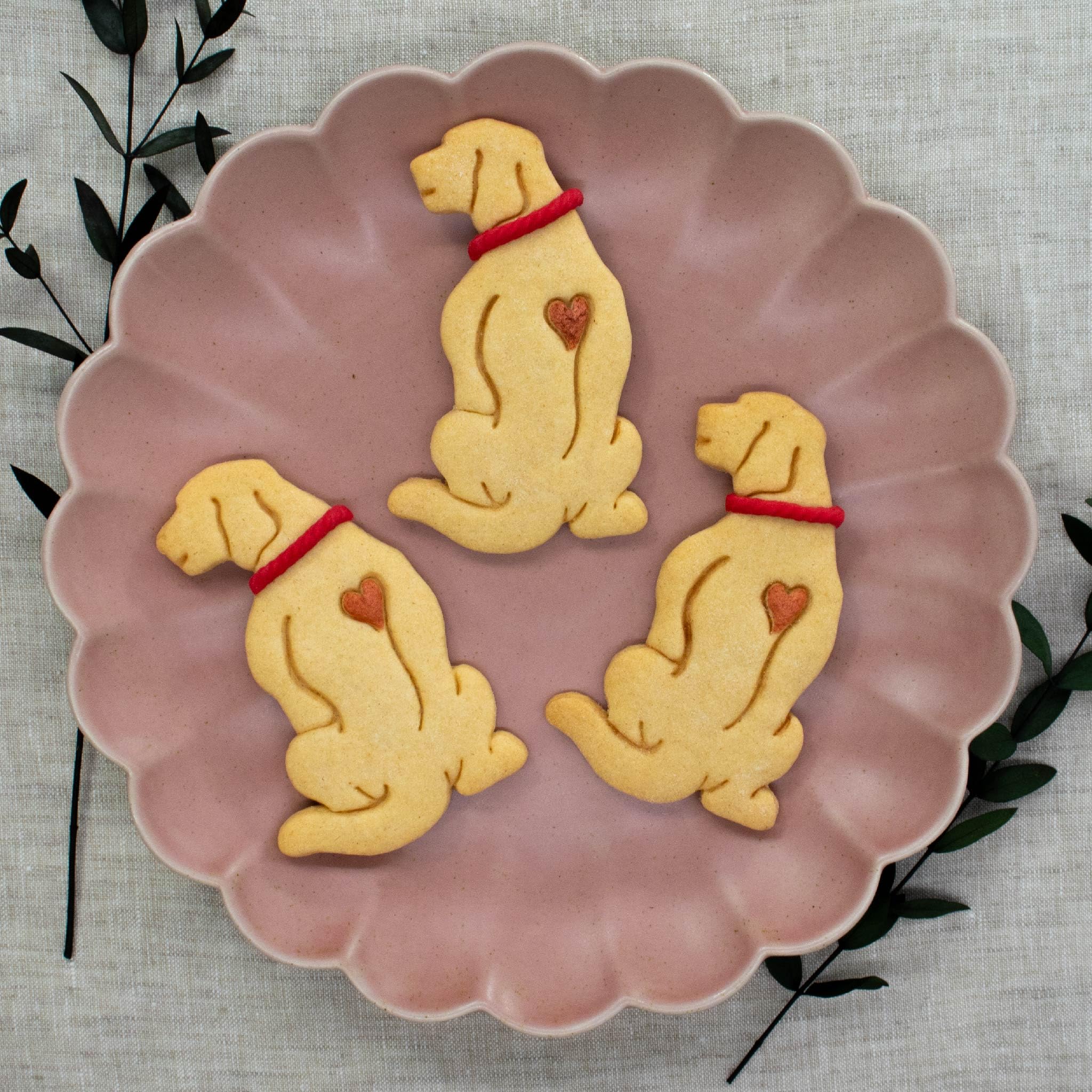Set Of 2 Rhodesian Ridgeback Dog Cookie Cutters, 2 Pieces - Bakerlogy