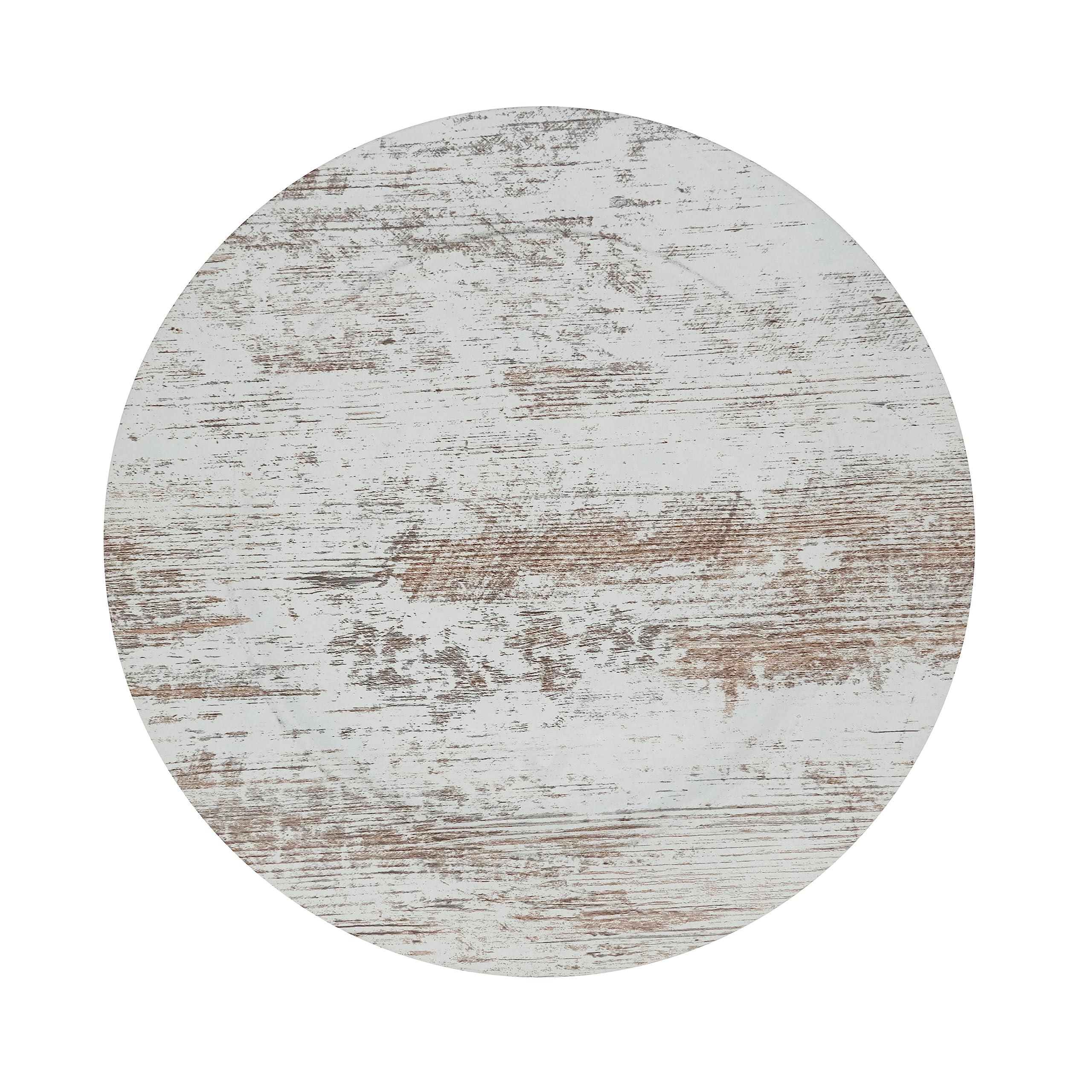 Woodland-Inspired Faux Wood Charger Plate (Set Of 4)