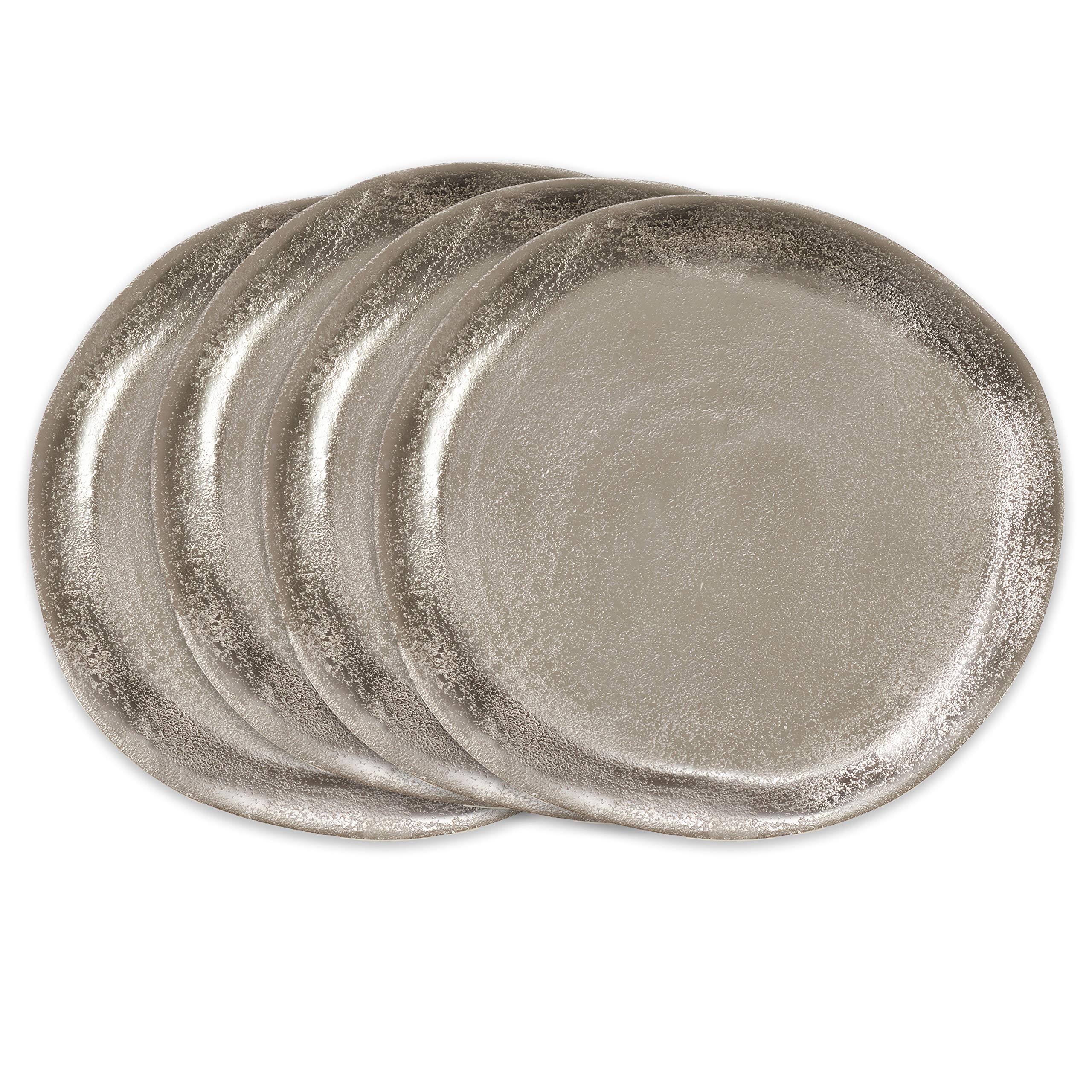 Aluminum Organic Chargers (Set Of 4)