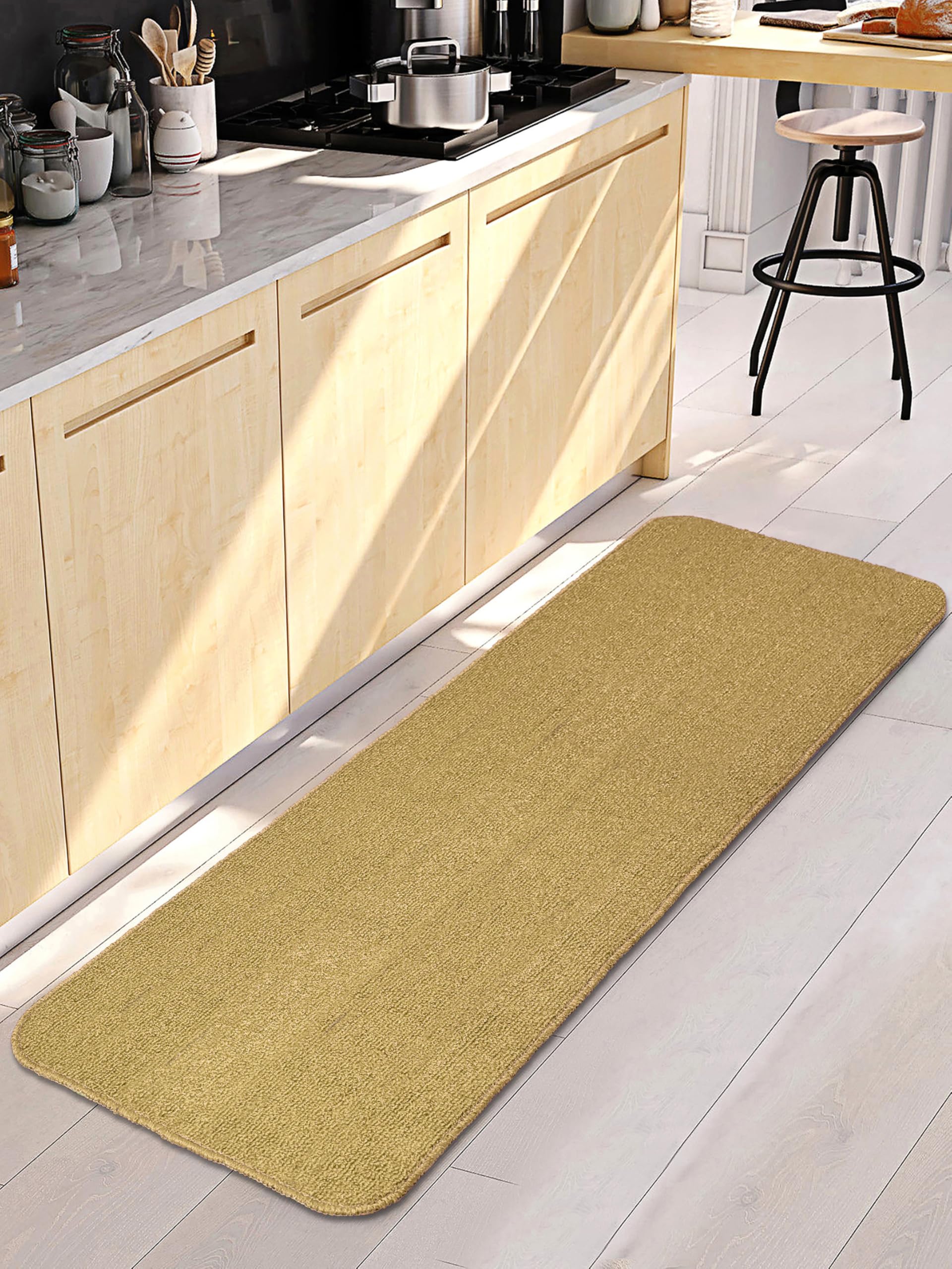 Saral Home Solid Soft Pp Yarn Durable & Washable Multipurpose Runner For Home/Kitchen/Living Area/Lobby/Office Entrance With Ant