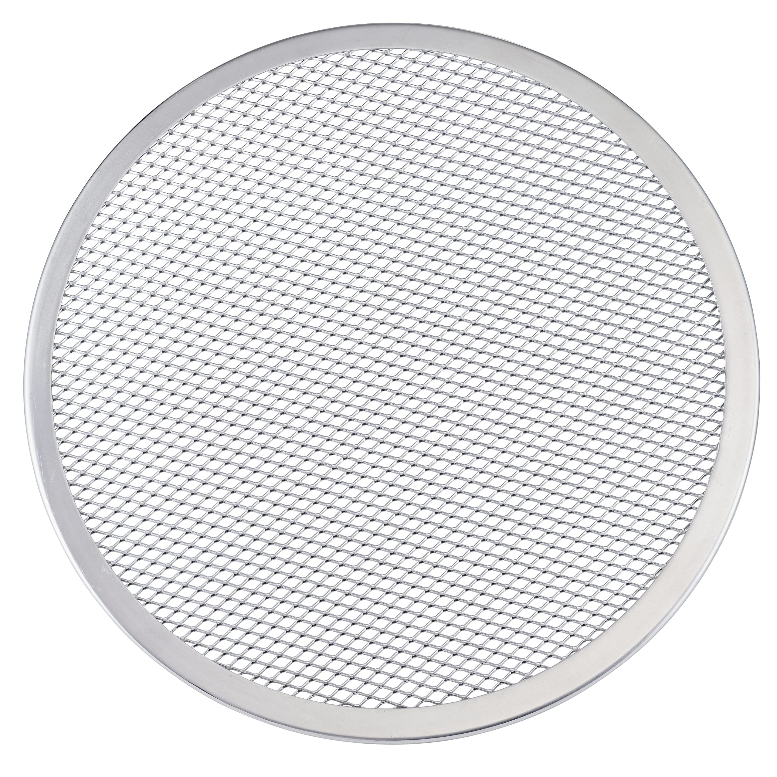 Norjac Pizza Baking Screen, 18 Inch, 2 Pack, Seamless, Restaurant-Grade Aluminum