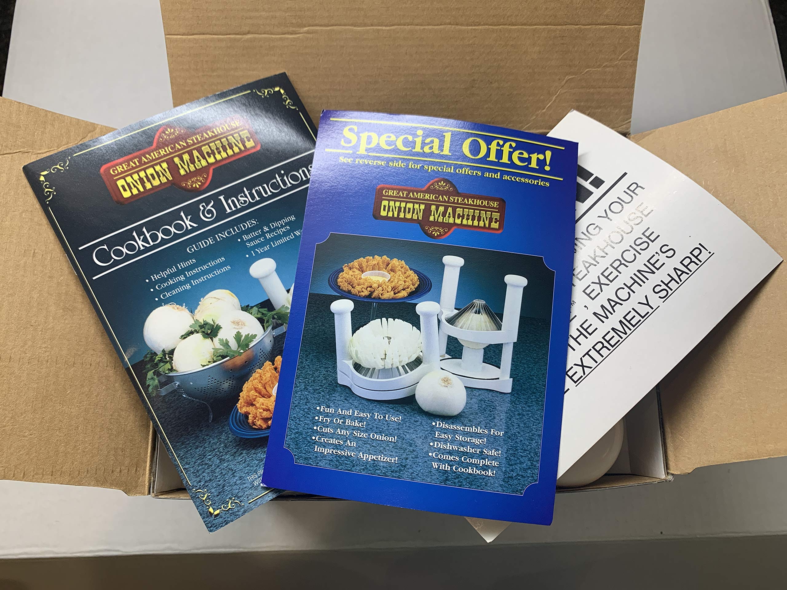 Great American Steakhouse Onion Machine