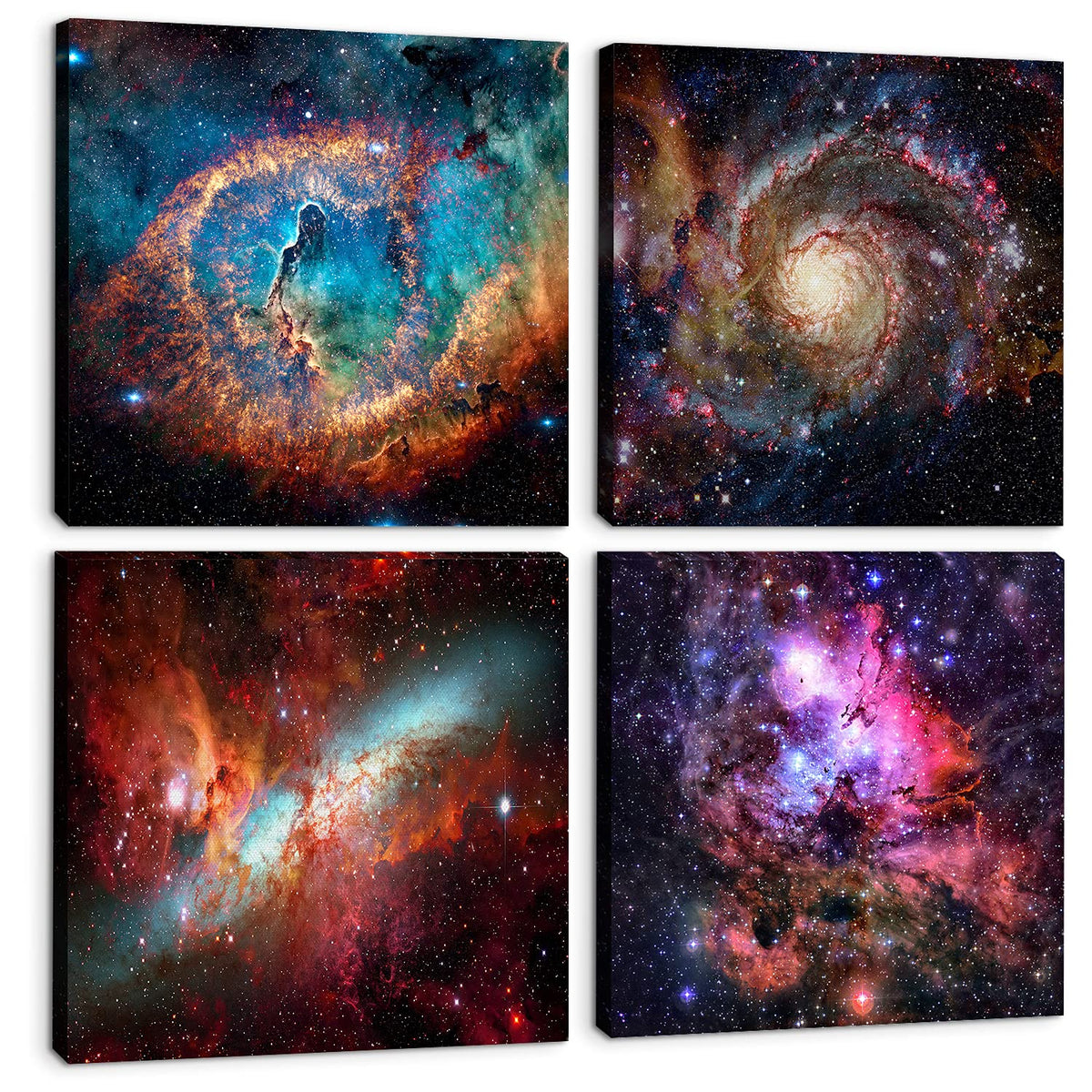 Space Decor For Boys Room Galaxy Canvas Pictures Nebula Wall Art Kids Bedroom Outer Space Room Decor Interstellar Posters Astron