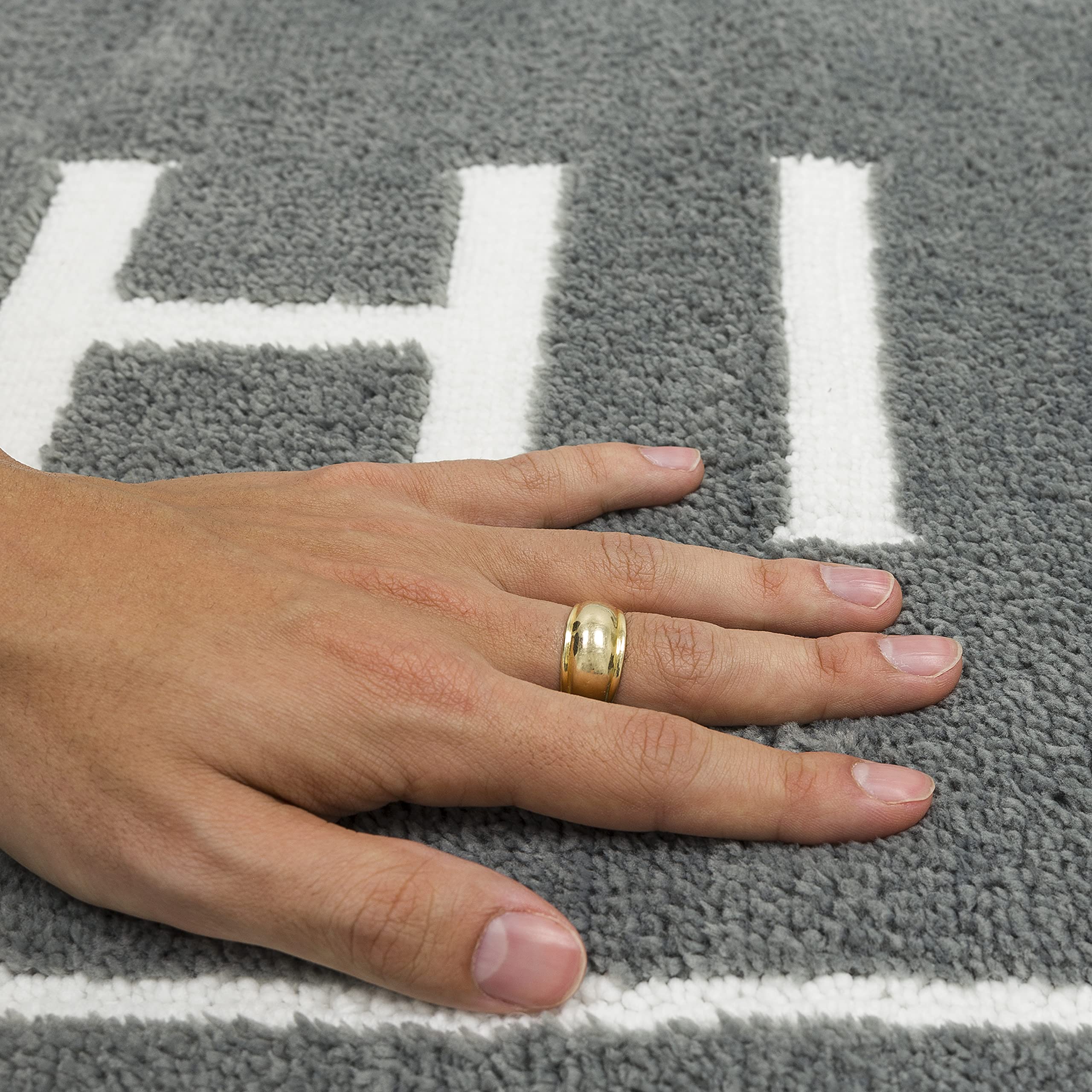 Mohawk Home His Pewter 2' X 3' 4'' Bath Mat