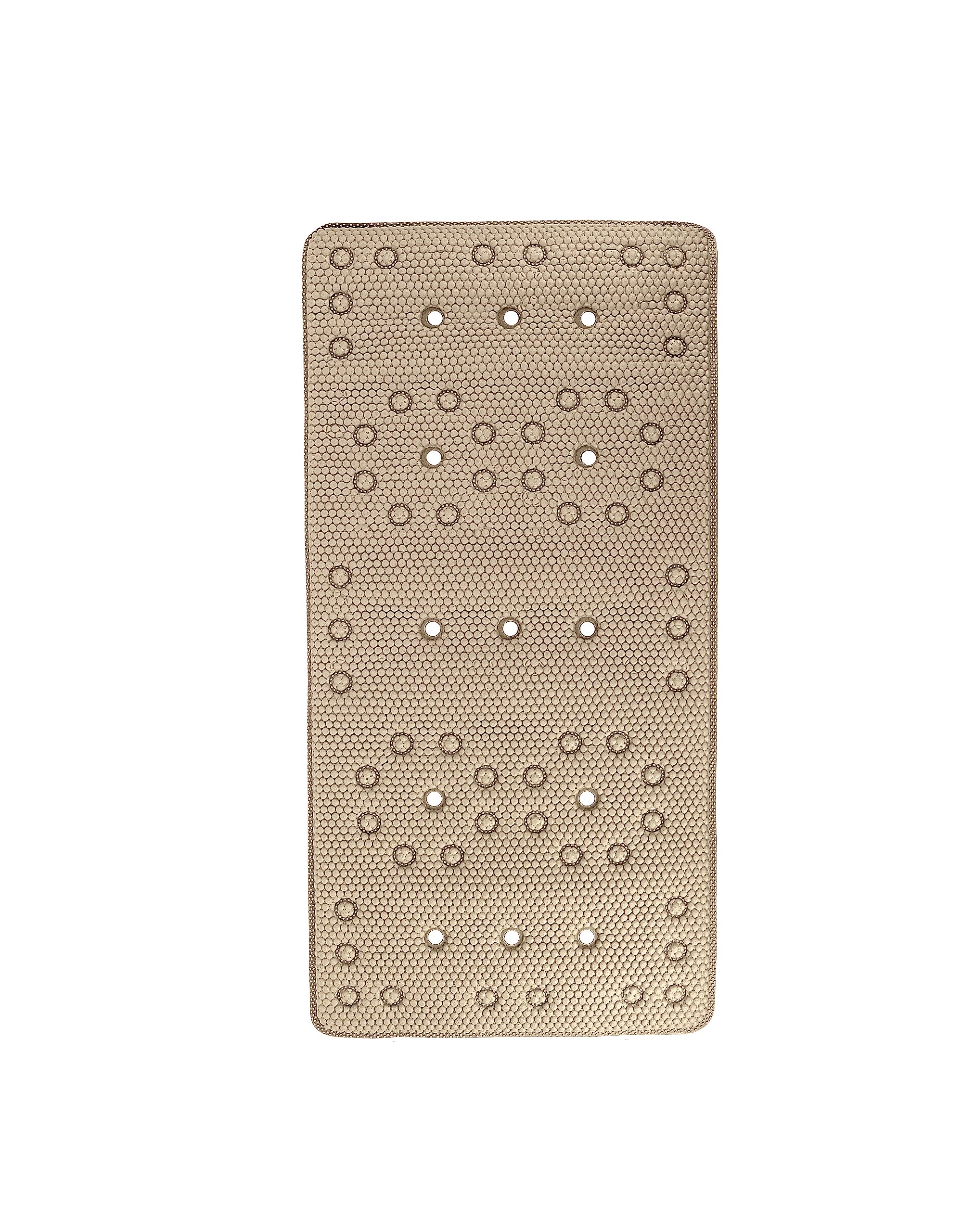 Splash Home Deluxe Softee Bathtub Mat, Non-Slip Extra-Long Shower Mat With 58 Suction Cups And Drain Holes Bath Mat For Tub, 36