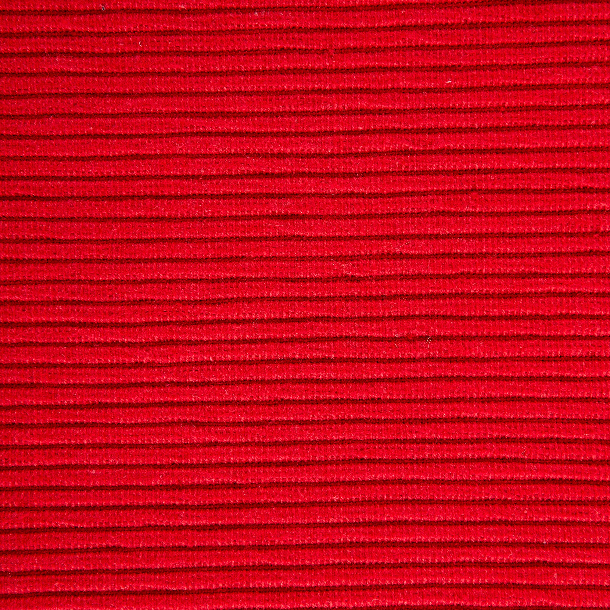 Dii Basic Everyday Ribbed Tabletop 100% Cotton, Table Runner, 13X72, Tango Red