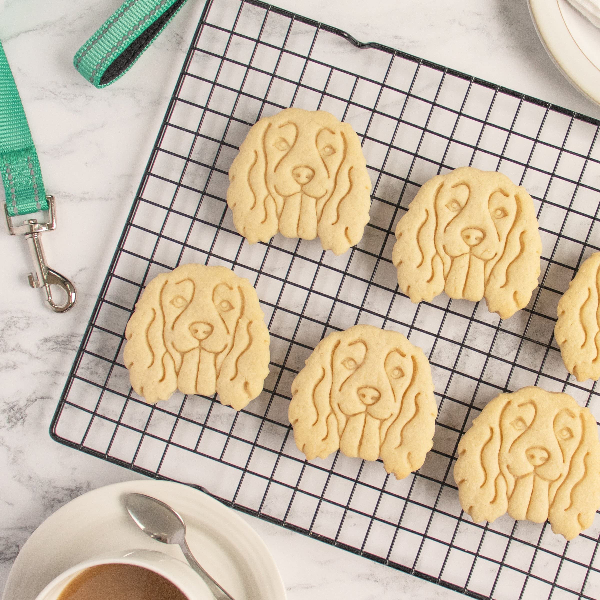 Working Cocker Spaniel Face Cookie Cutter, 1 Piece - Bakerlogy