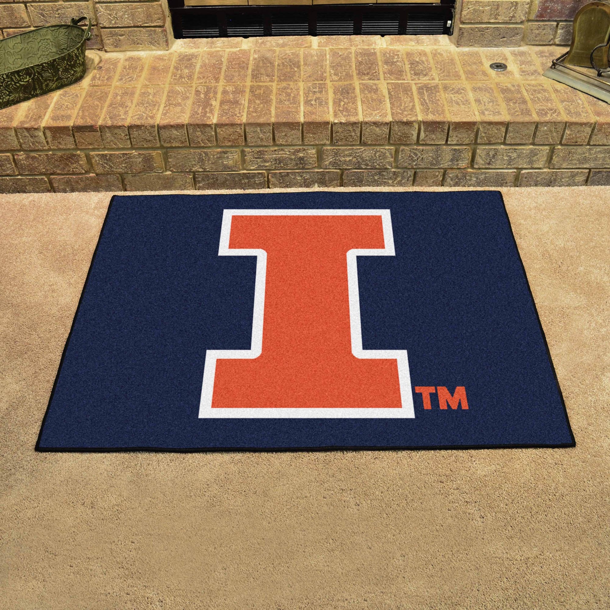FANMATS Illinois All-Star Rugs 34x45