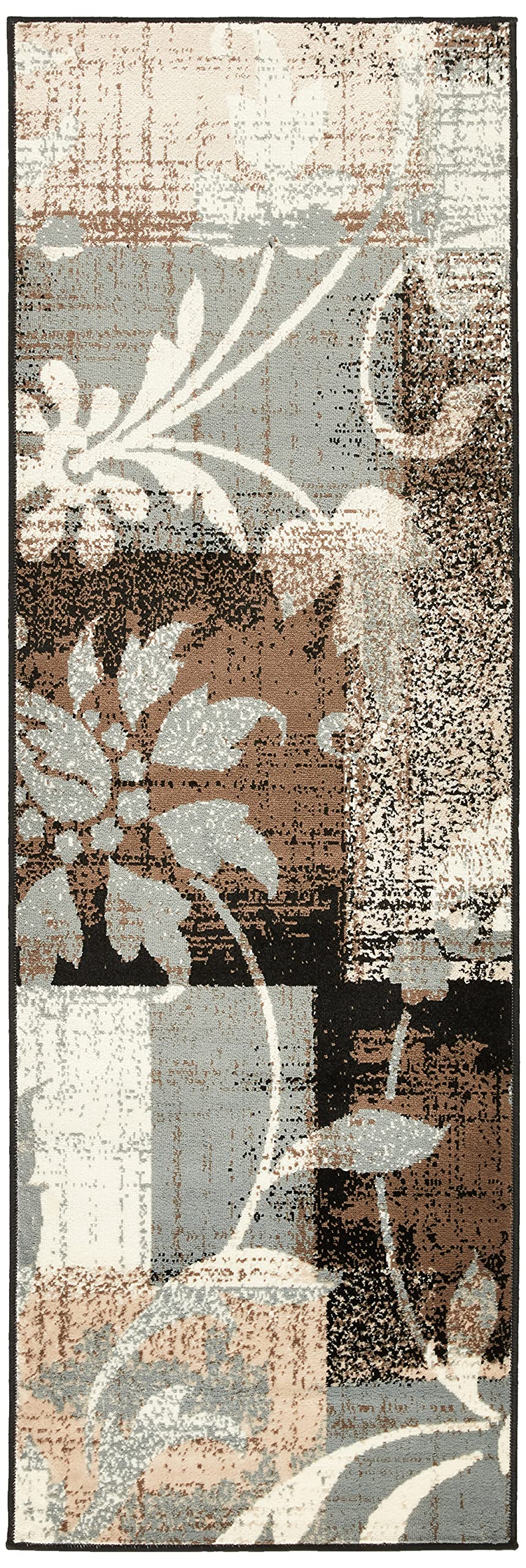 Superior Indoor Area Runner, Jute Backed, Perfect for Hallway, Entryway, Office, Living/ Dining Room, Bedroom, Kitchen, Floor, M