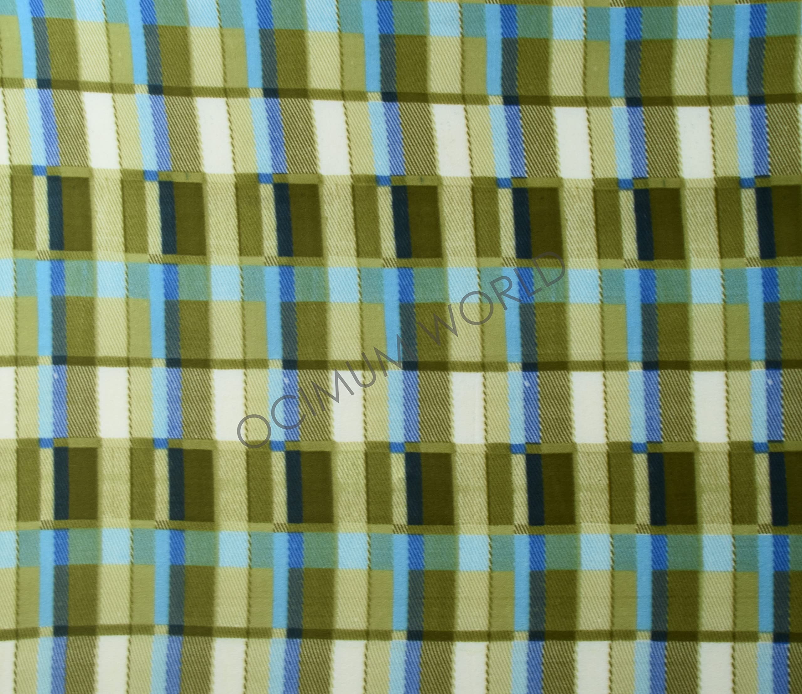 Morado Woollen Heavy Fleece Warm 210 Tc Checkered Double Bedsheet With Two Pillow Covers With Zipper For Winters (90X100 Inches,