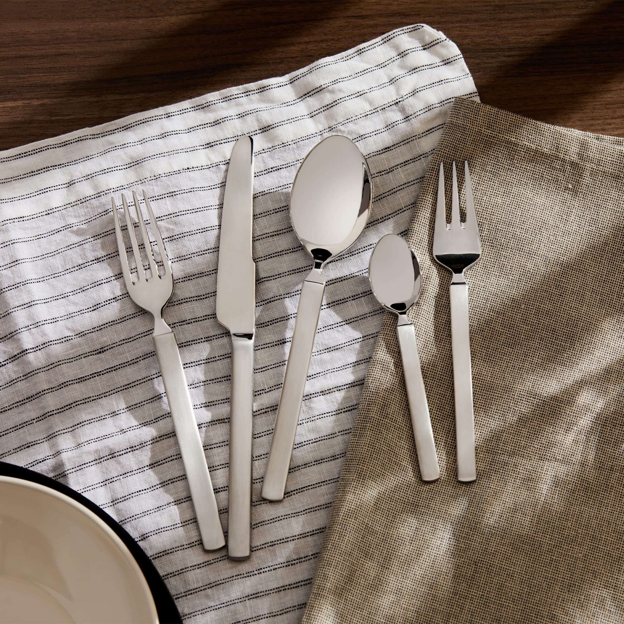 Alessi Dry Dessert Fork, Set Of 6, (4180/5)