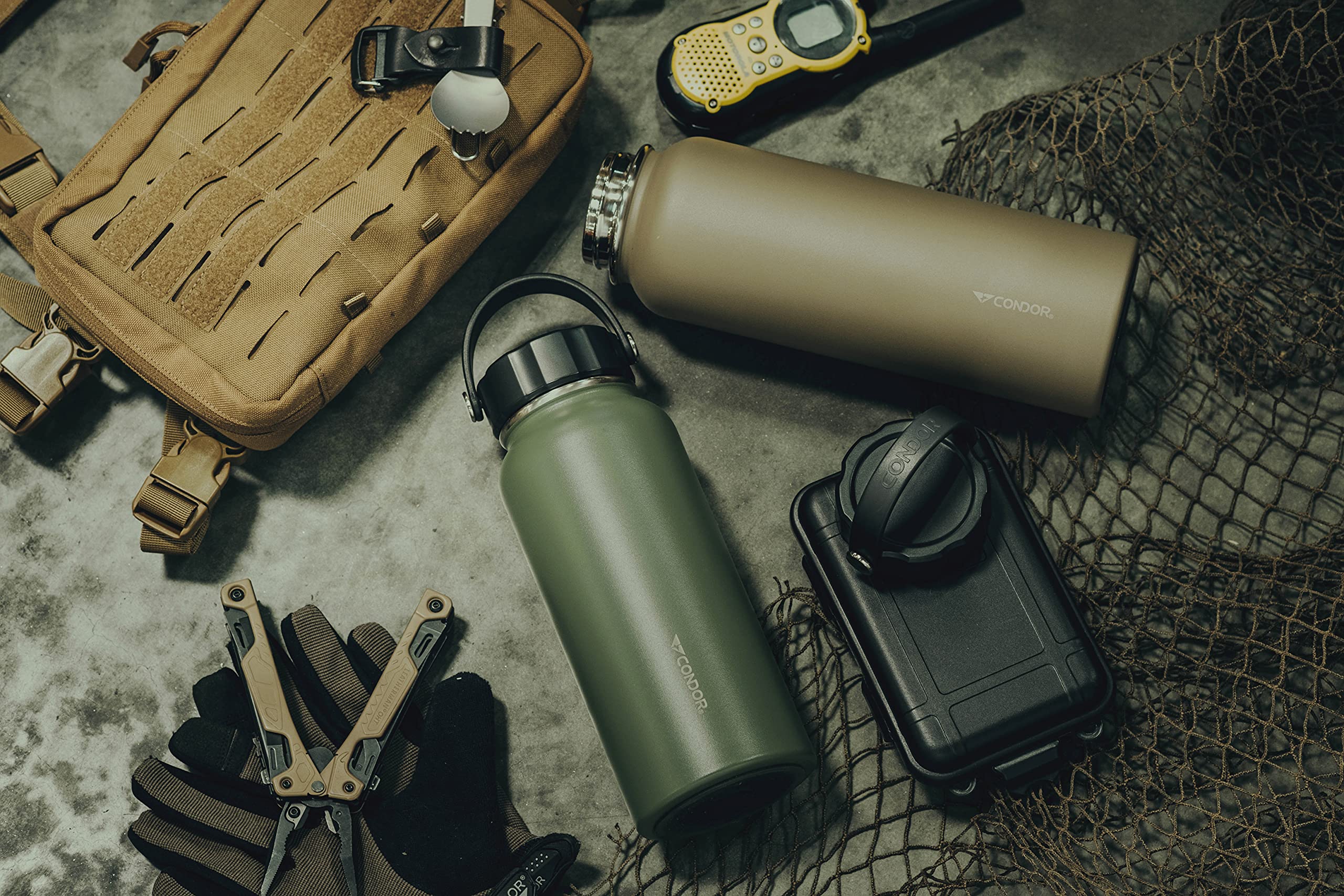 Condor Vacuum Sealed Thermal Bottle (FDE  32 OZ)