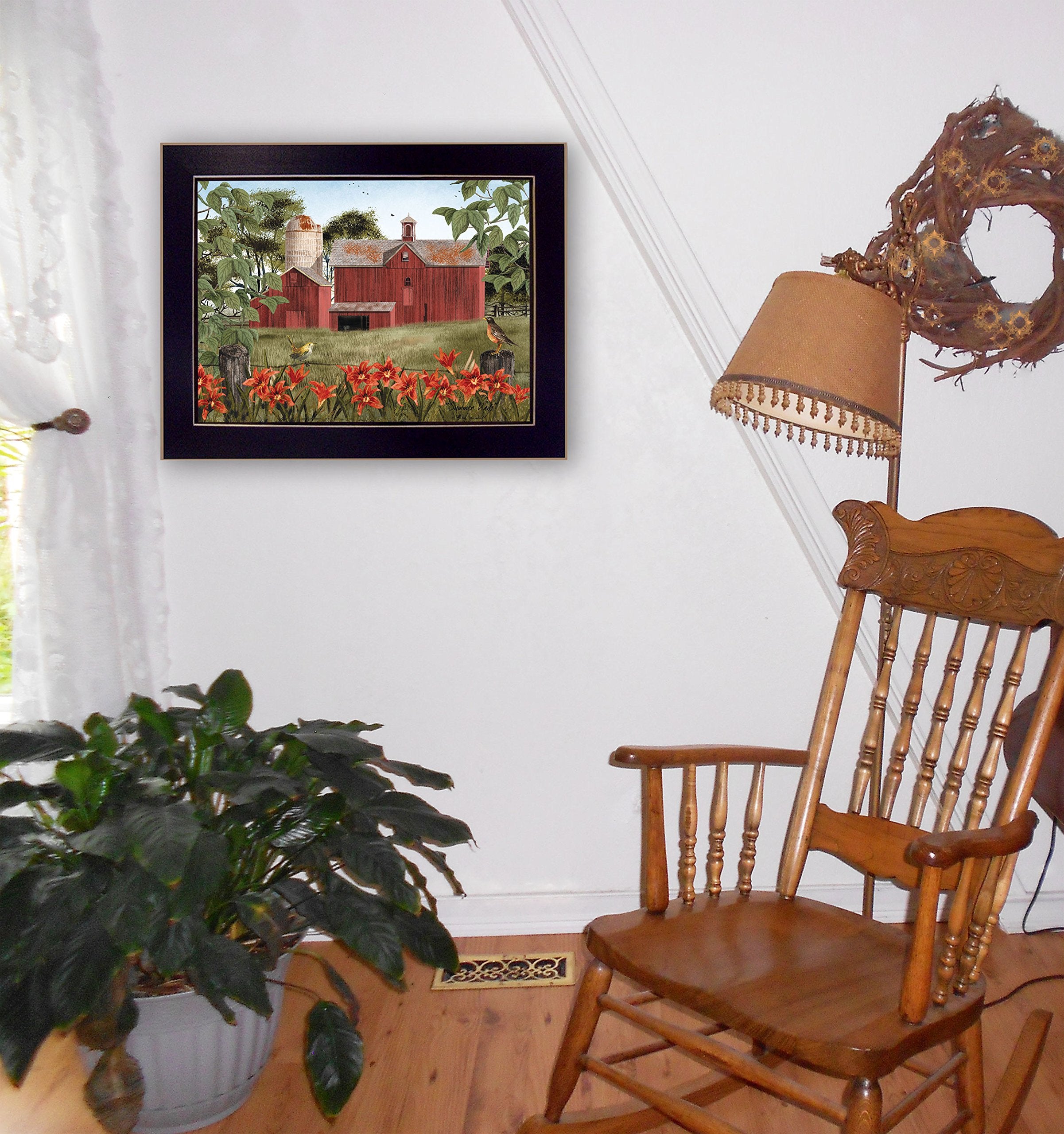 Trendy Decor4U Summer Days By Billy Jacobs Printed Wall Art, 18 Inch X 14 Inch